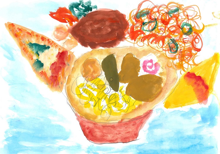 夢のラーメンセット くばらだんだんアートの世界展 久原本家グループ 夢のラーメンセット くばらだんだんアートの世界展 久原本家グループ