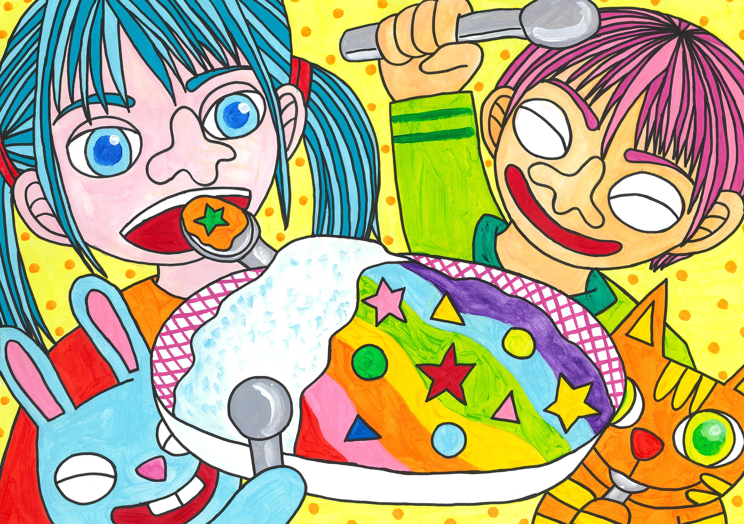 みんな幸せ！魔法のカレー！