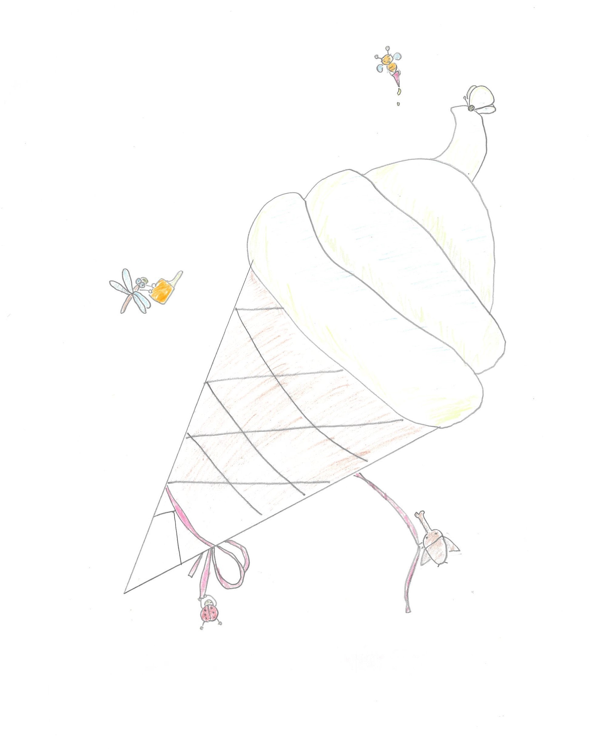 虫たちのソフトクリーム
