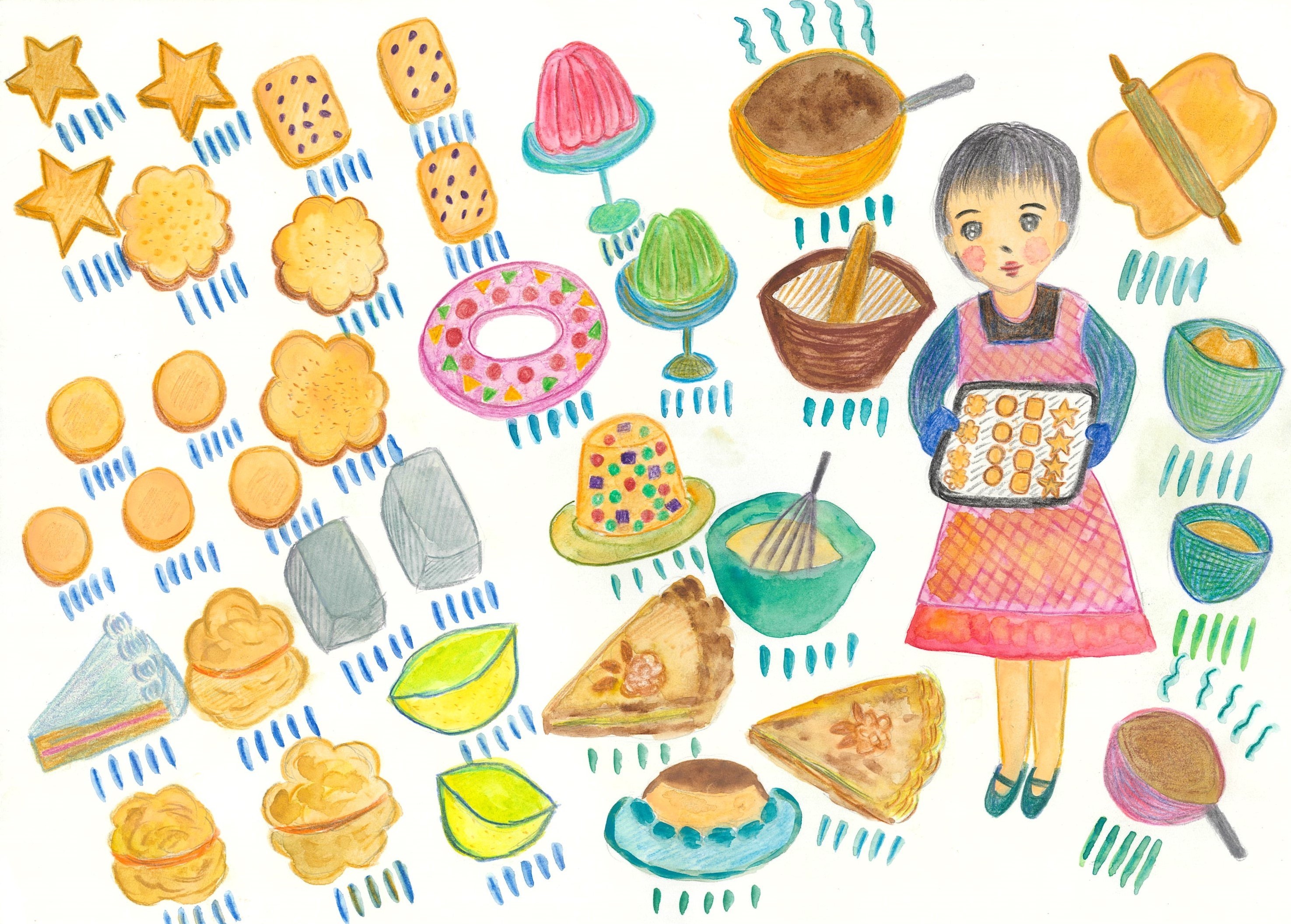 飛ぶお菓子