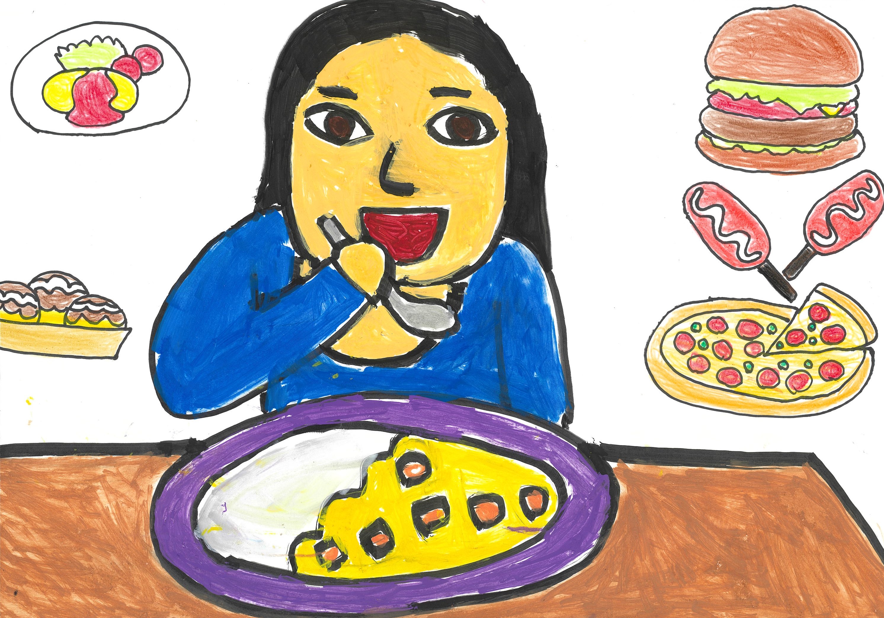 私の大好き料理、みんなで召し上がれ！