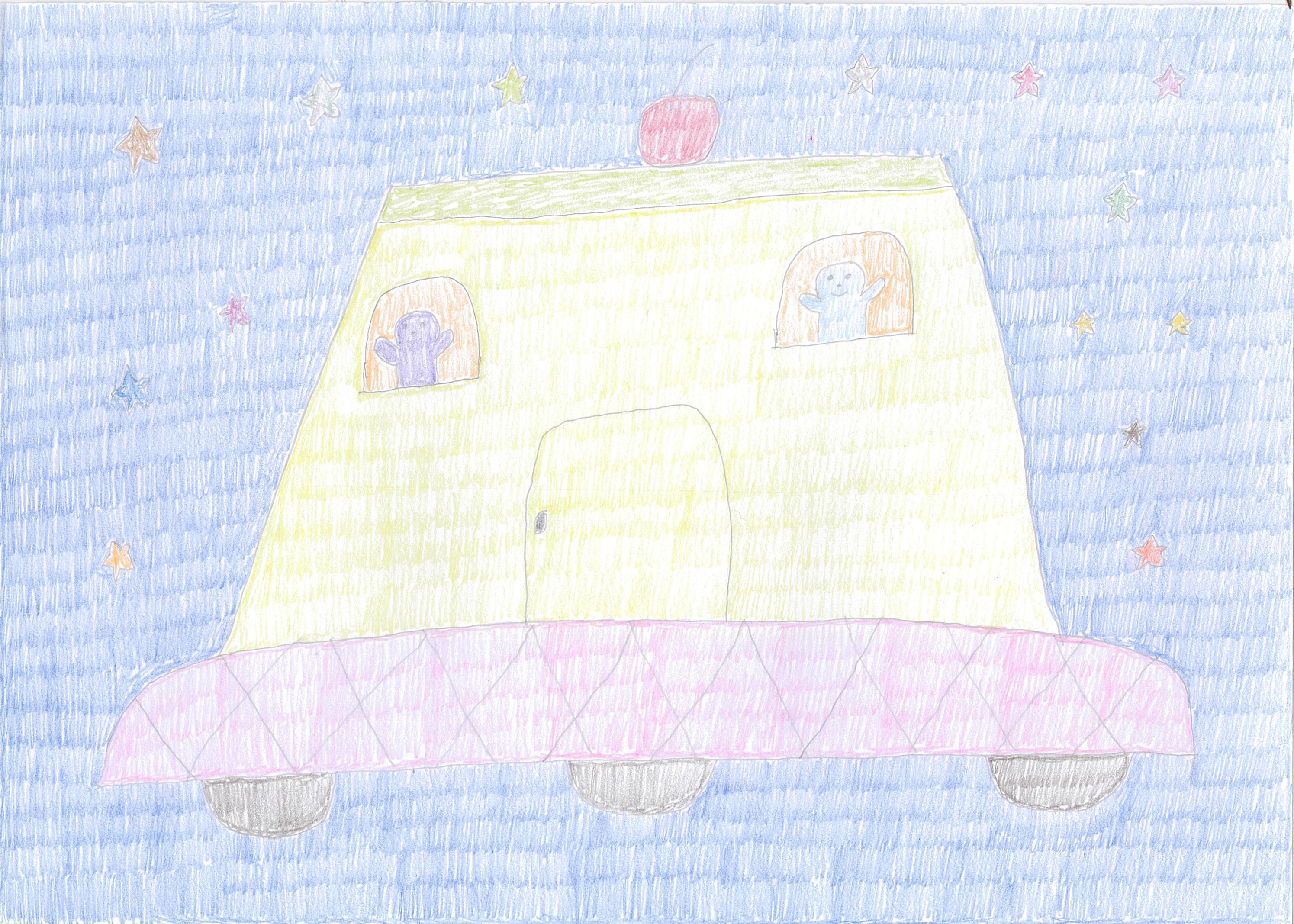宇宙のプリンメロンパン