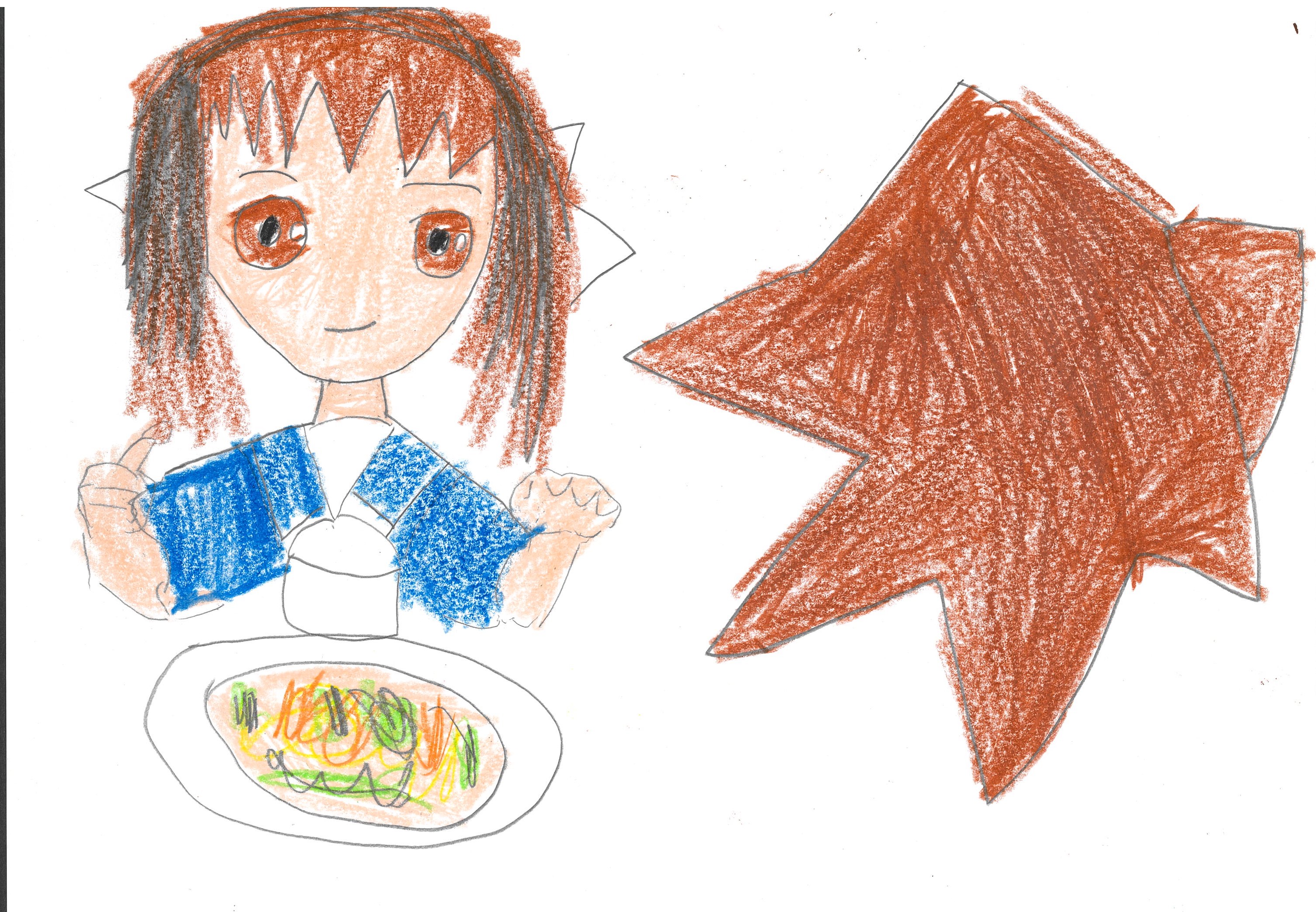 星パンとチャーハンと女の子