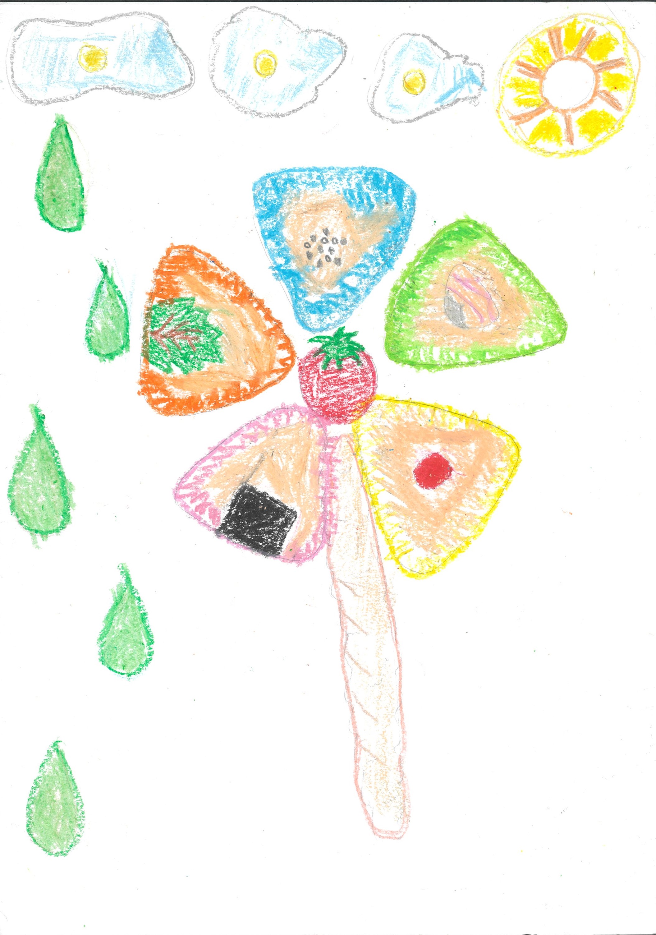 おにぎりの花