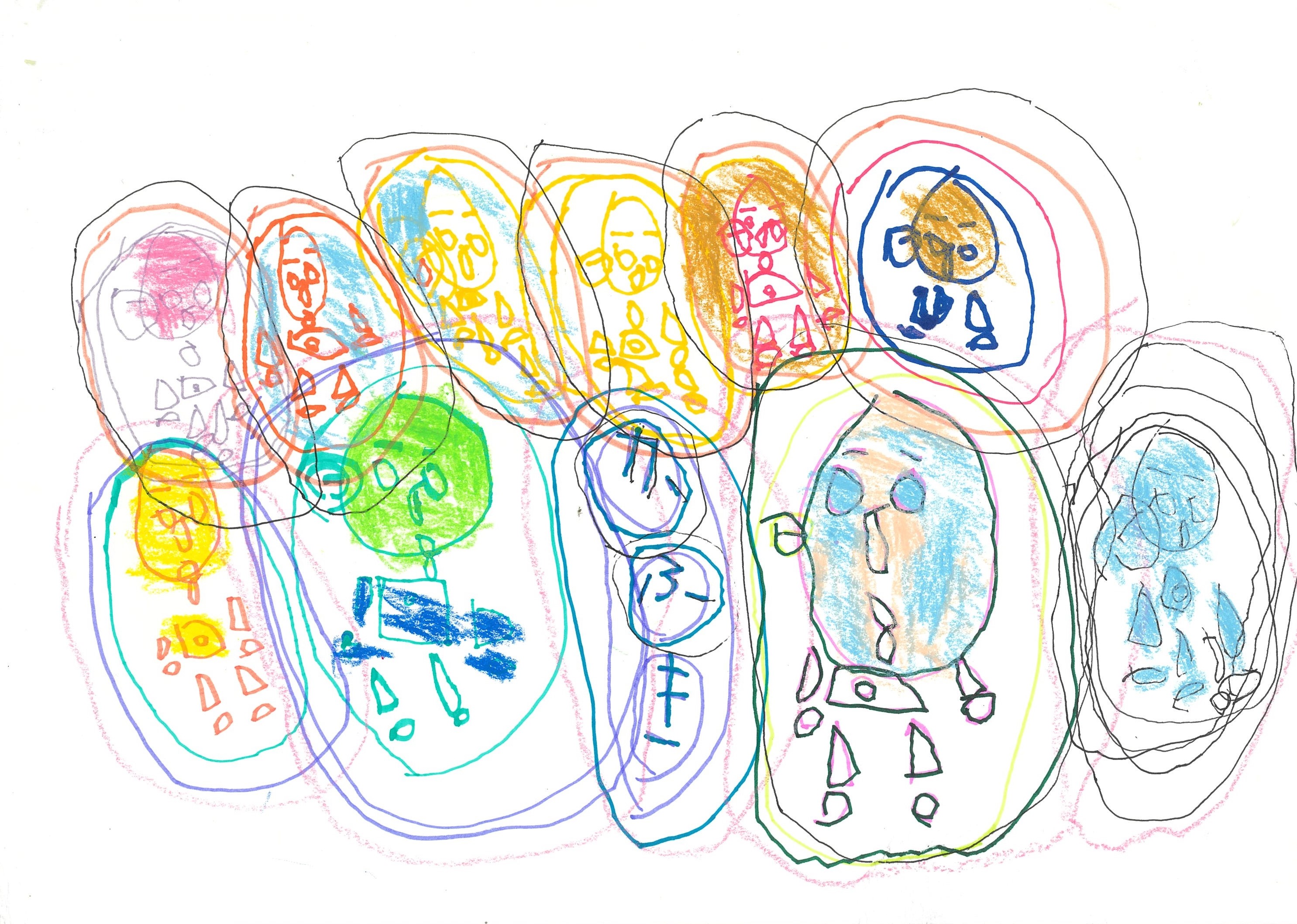 わくわく人形焼き　かぶき役者が勢ぞろい