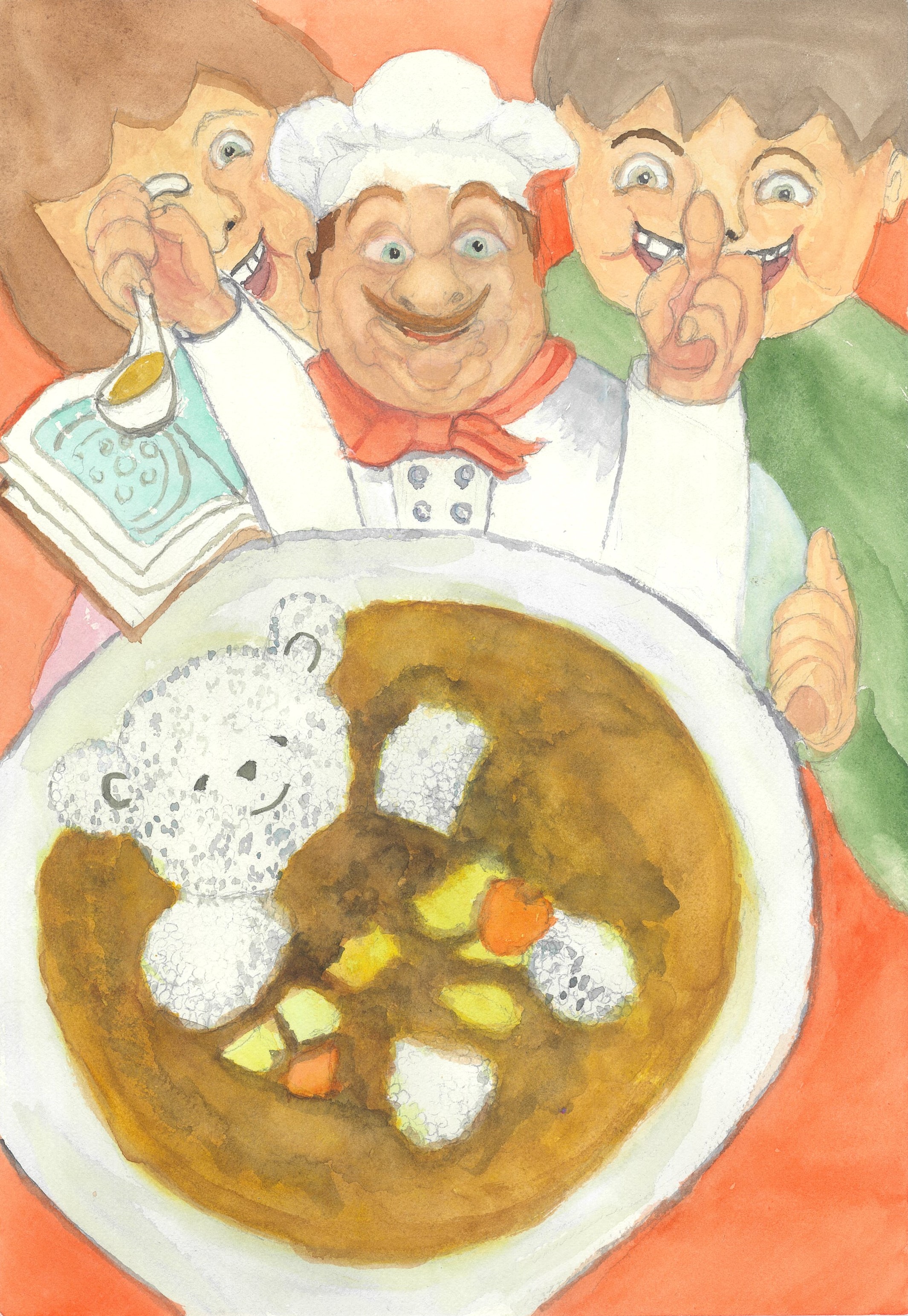 パンダカレー　楽しんで食べてネ