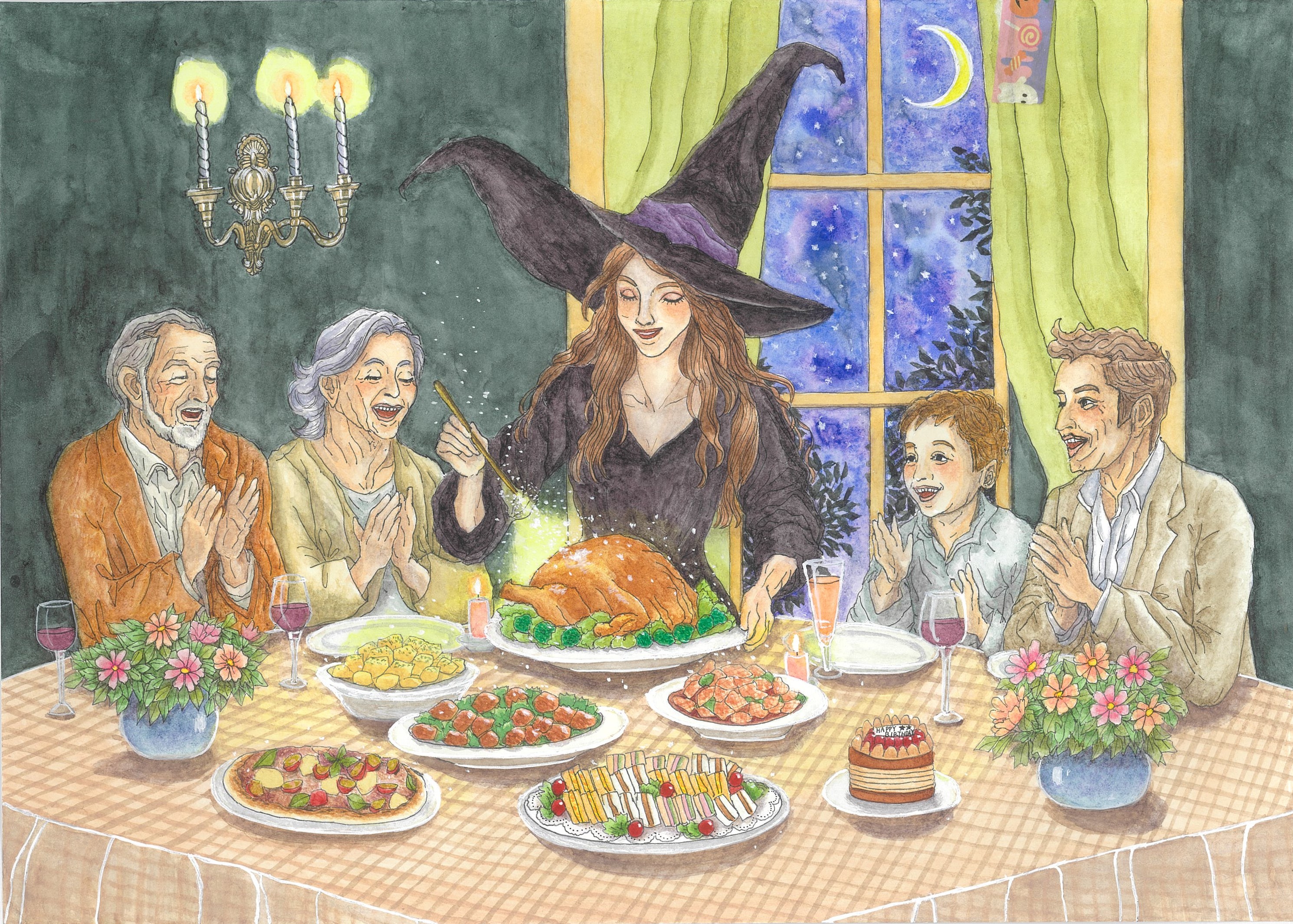 魔女ママのとっておきごちそうパーティー‼