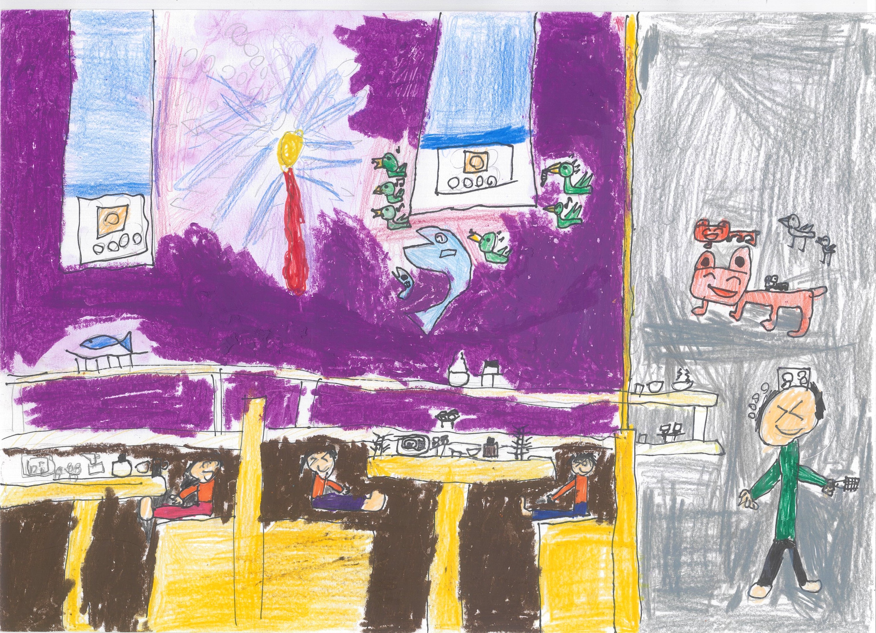 回転寿司とどうぶつたち