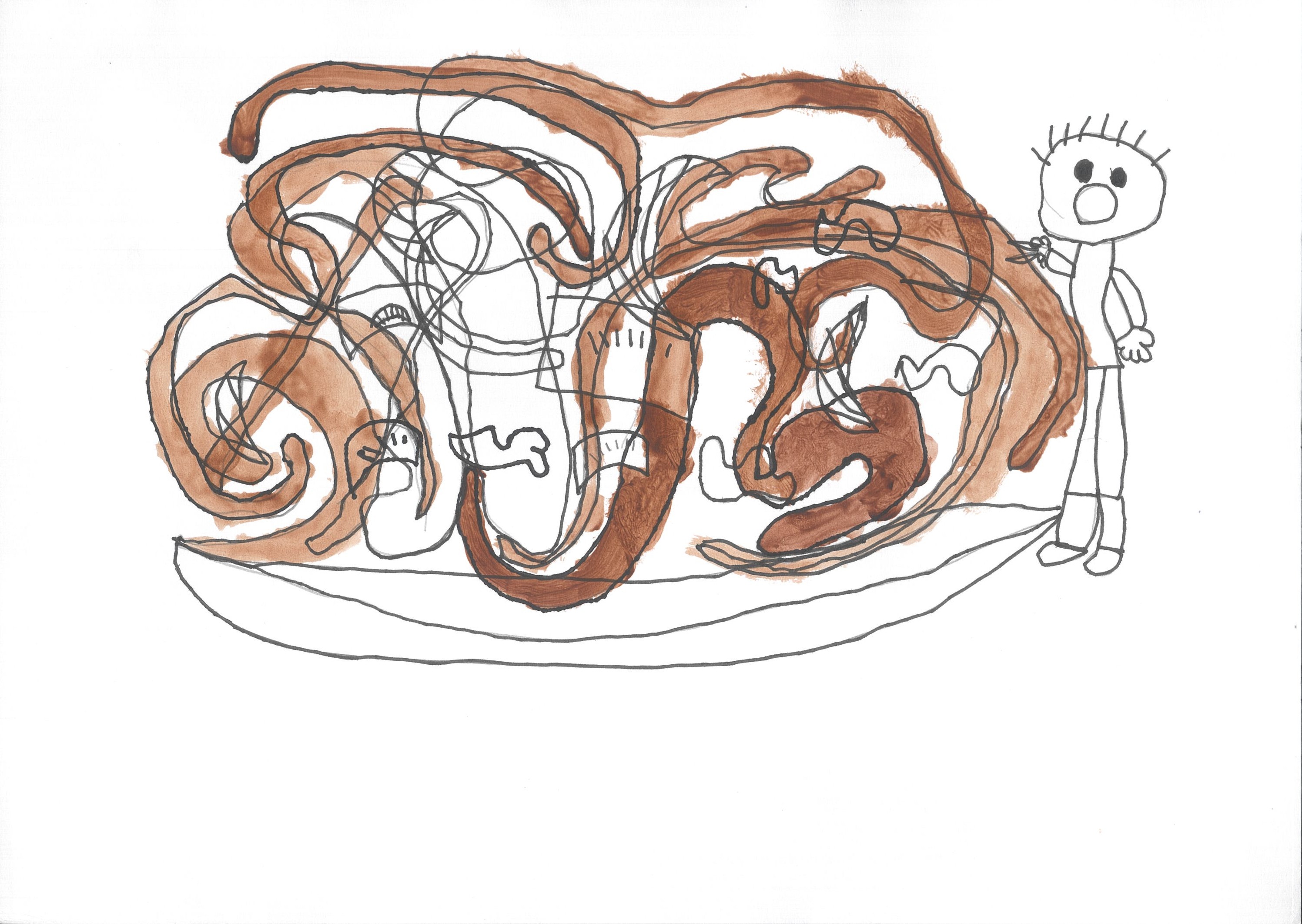 ぼくの好物やきそばパーティー