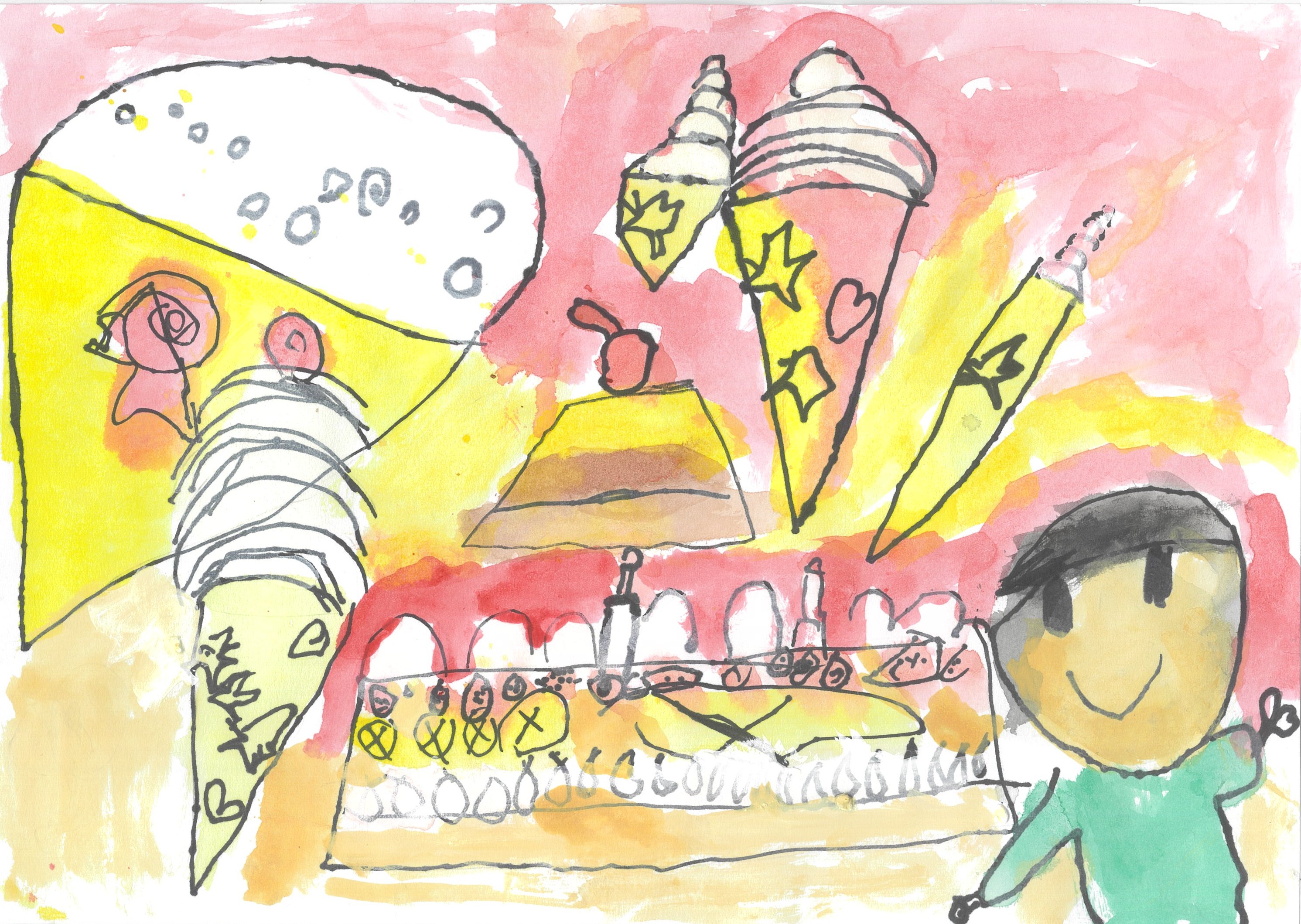 ぼくの大好きスイーツパーティー