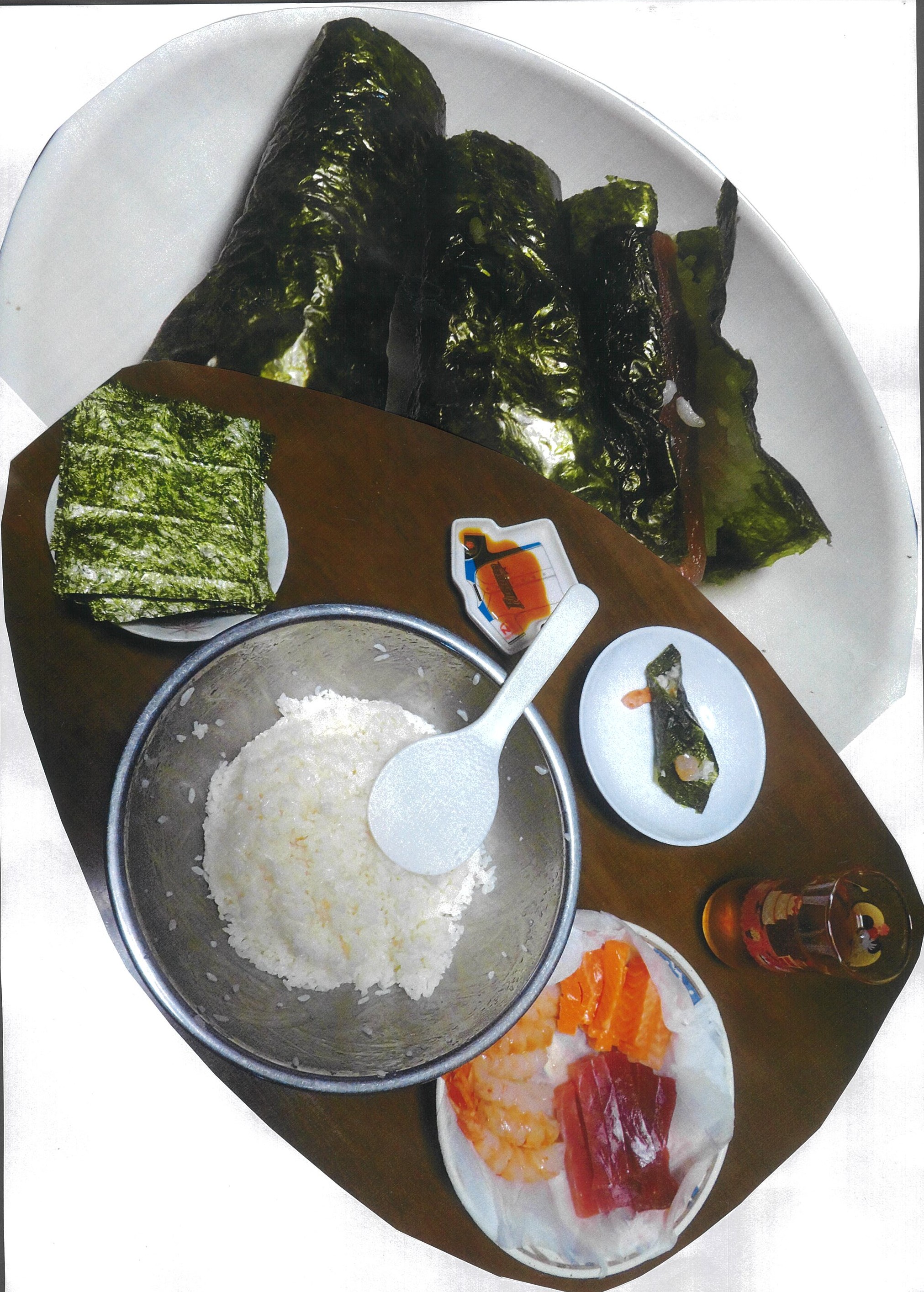 1人で手まきずしパーティー