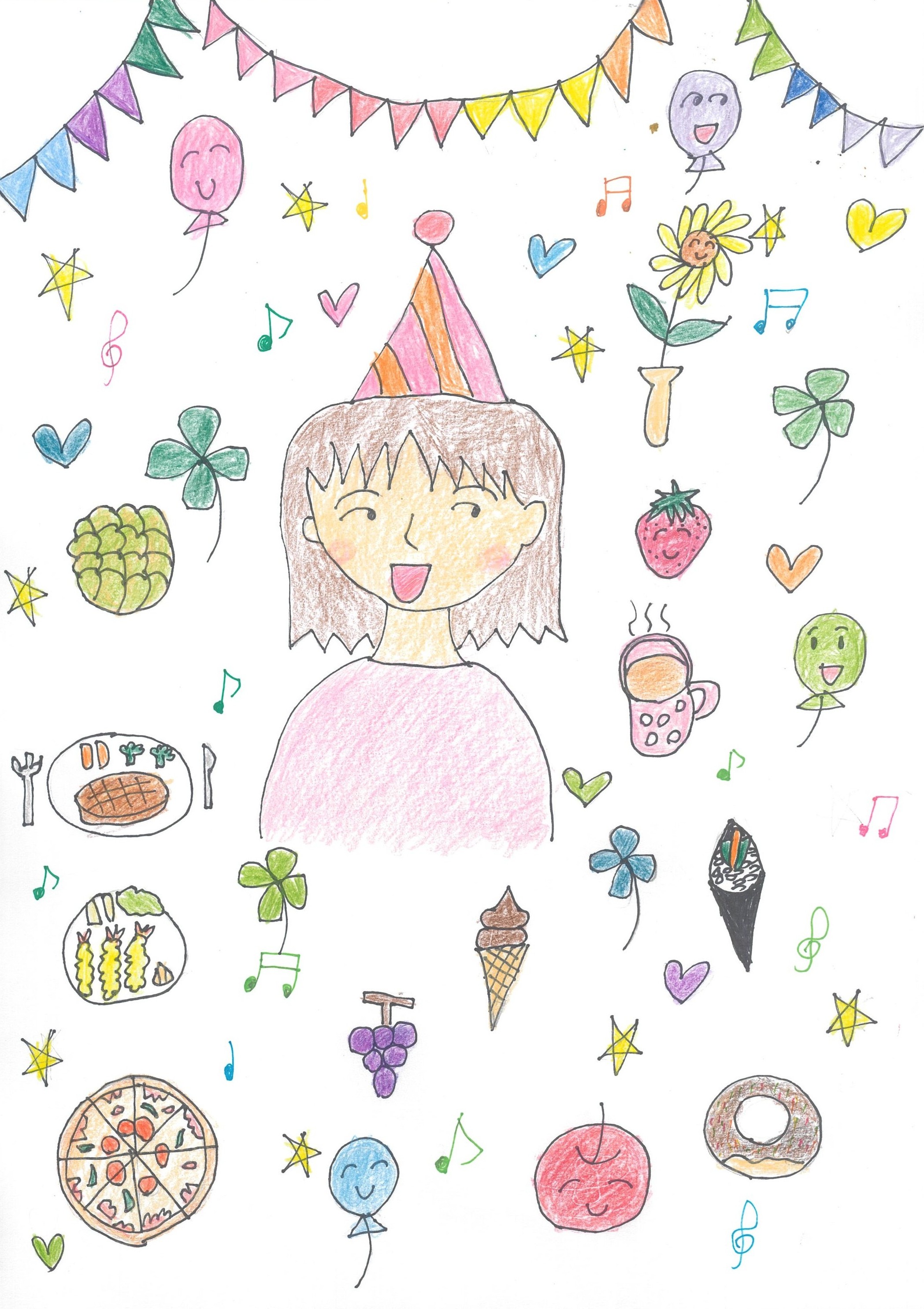 かわいいパーティー（大こう物）もりだくさん