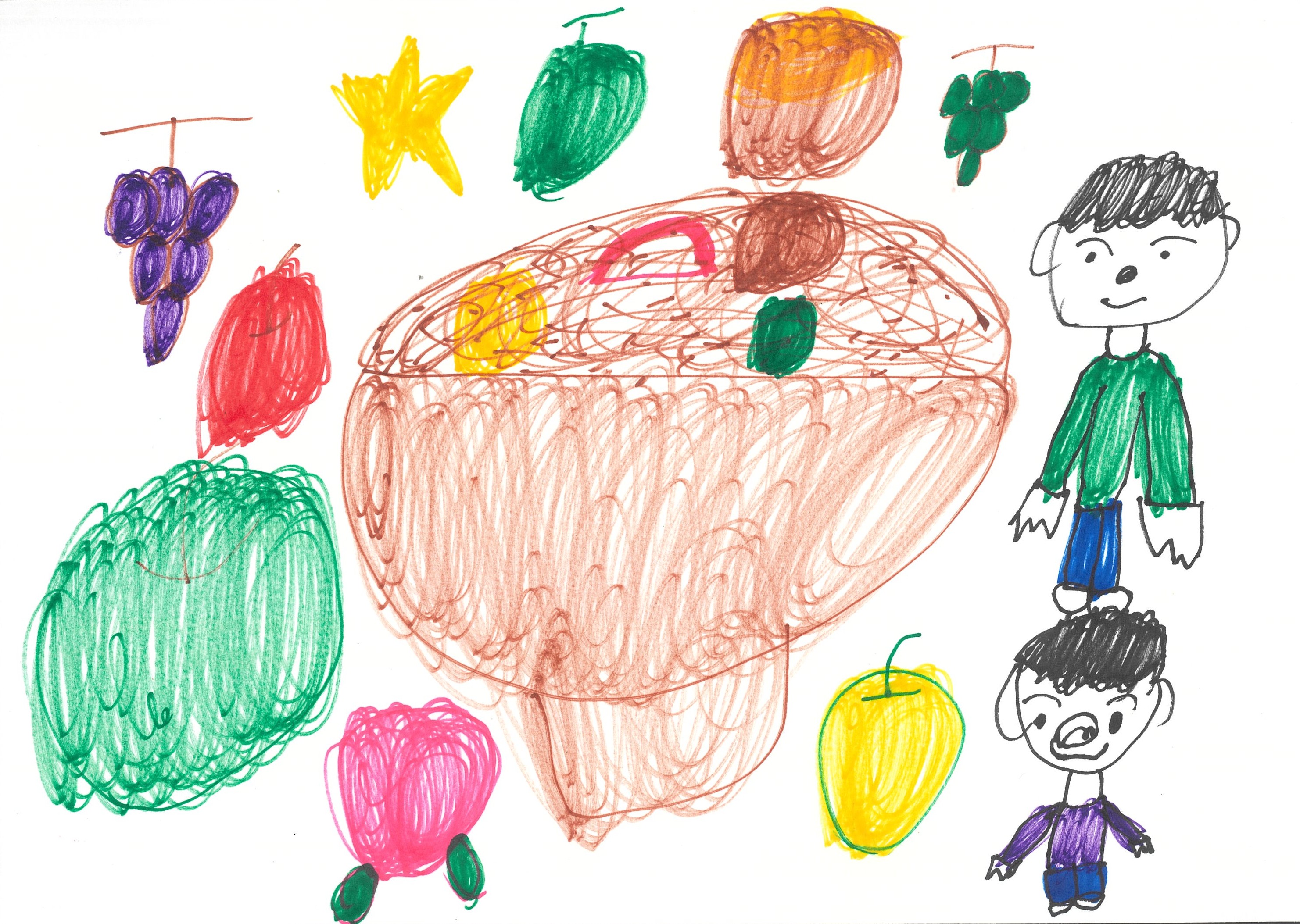 ラーメンとくだものと星