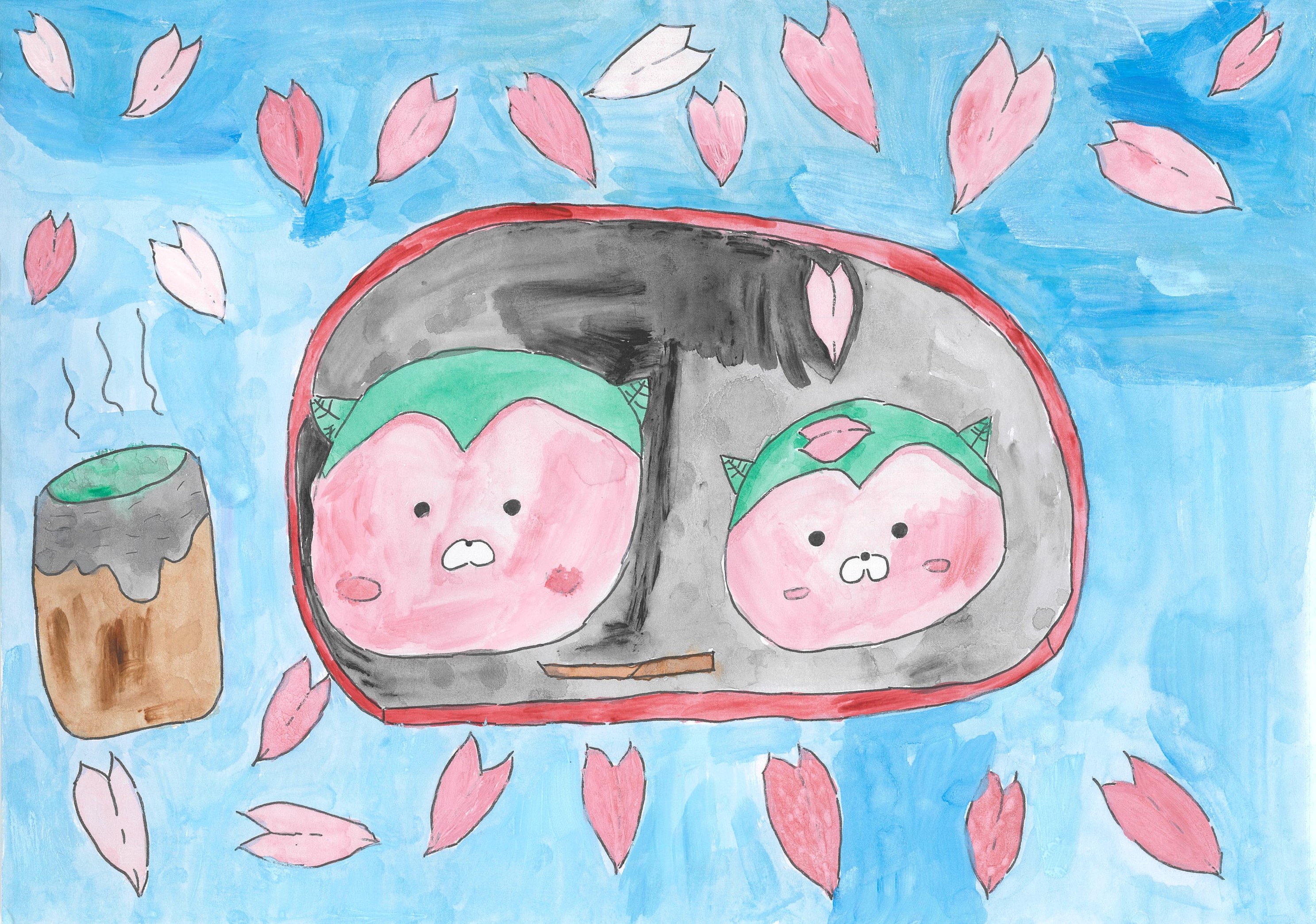 お花見パーティー