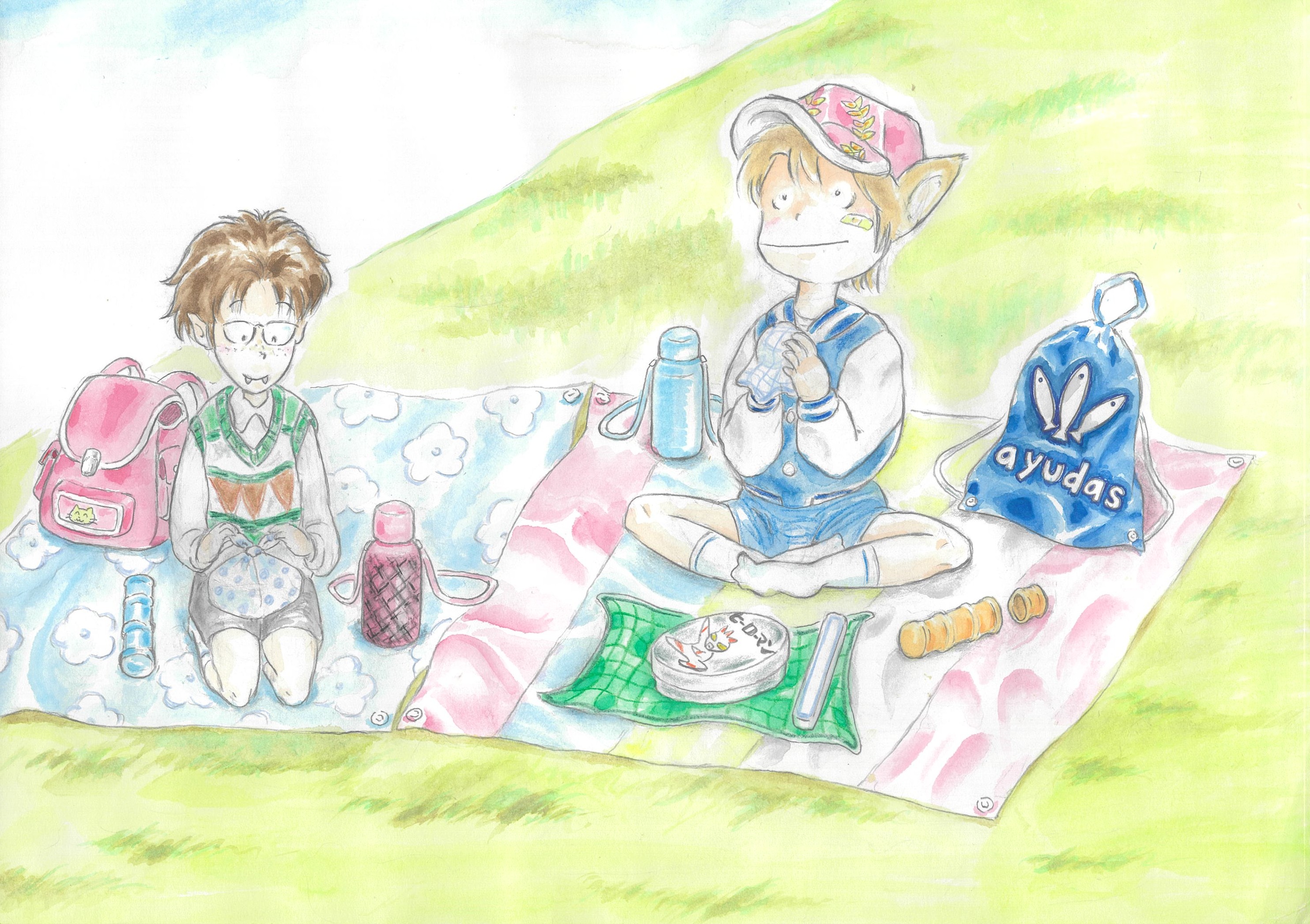 『野外センターへ遠足』