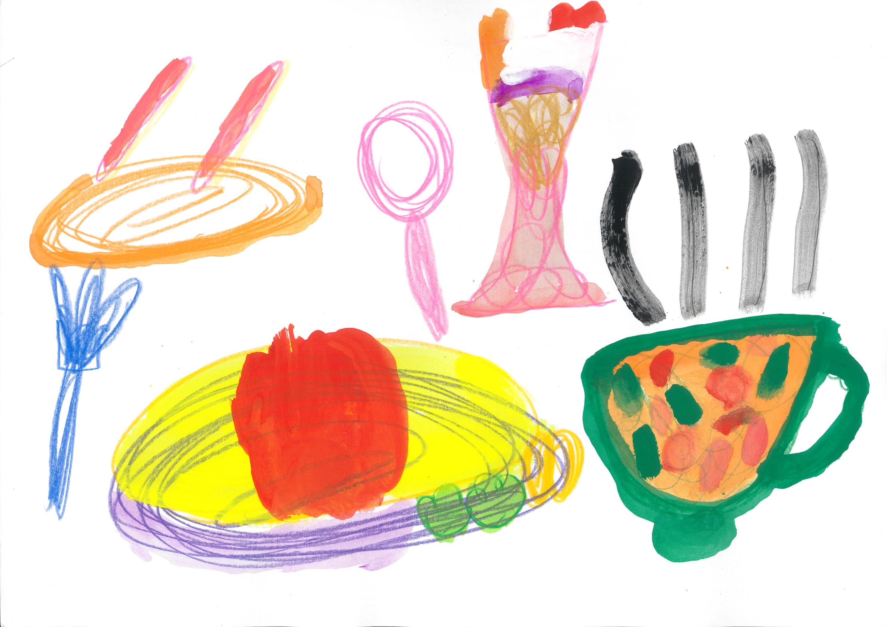 花園ガーデンの食堂