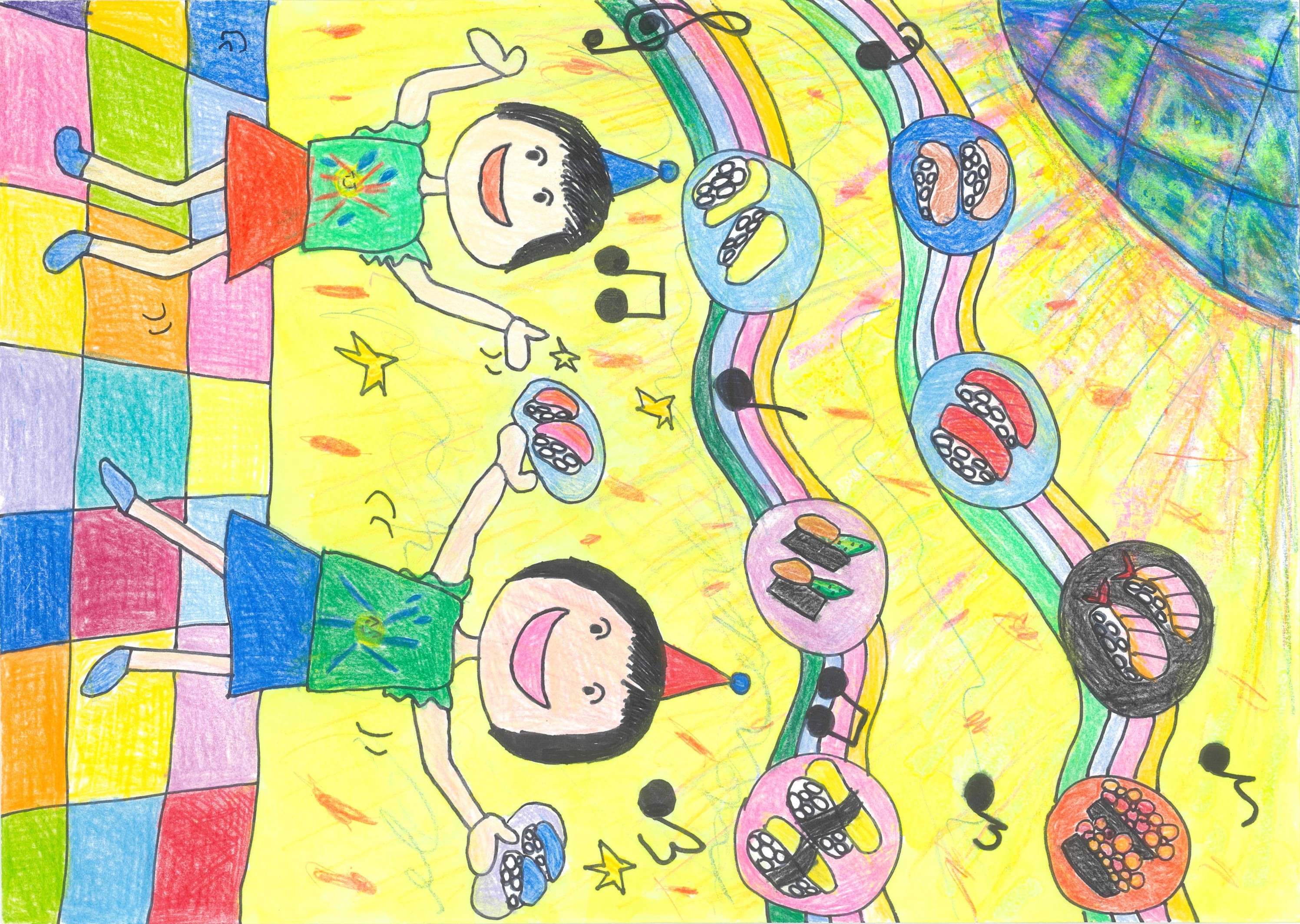 おすしでダンス ♪