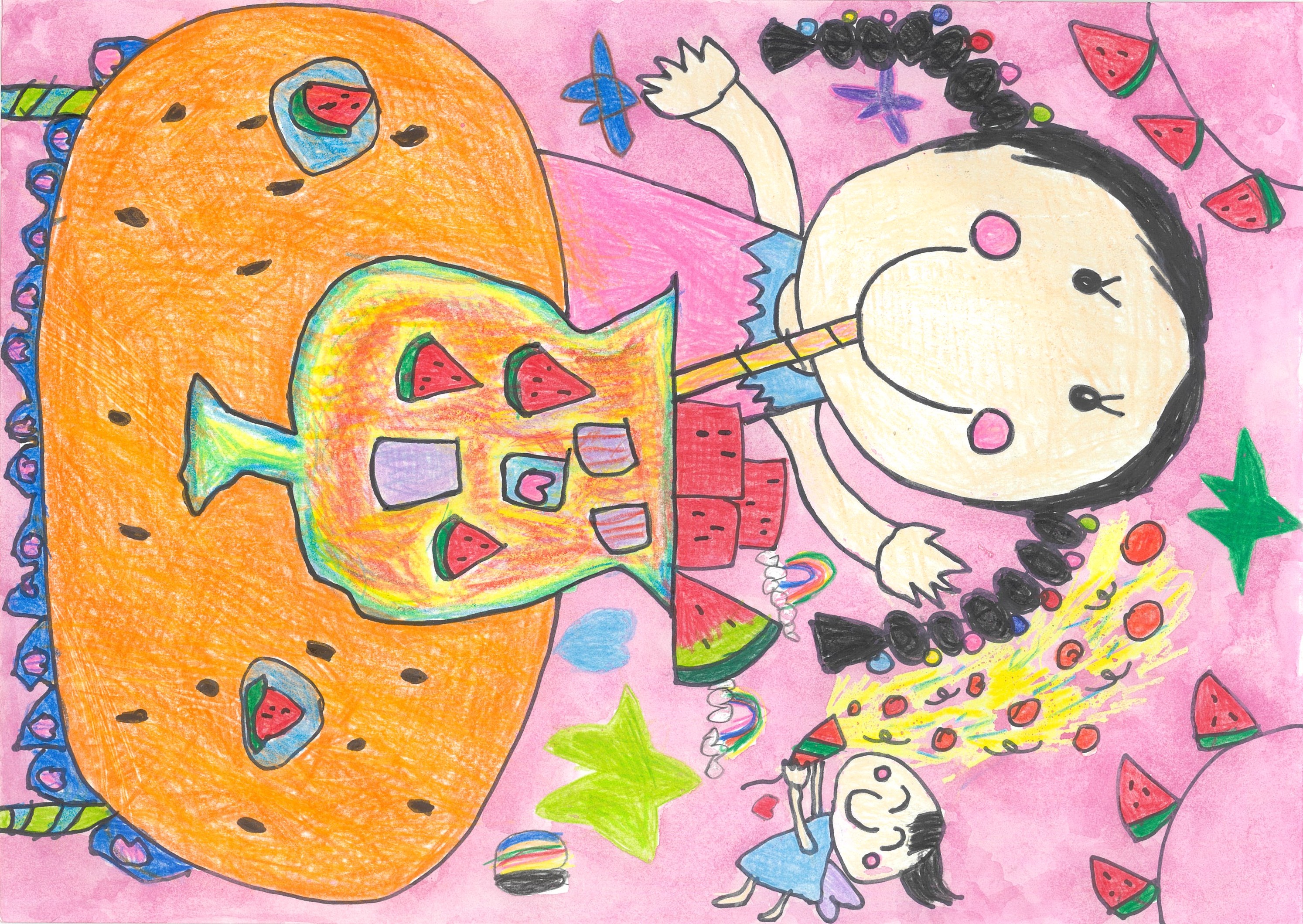 すいかでパーティー！