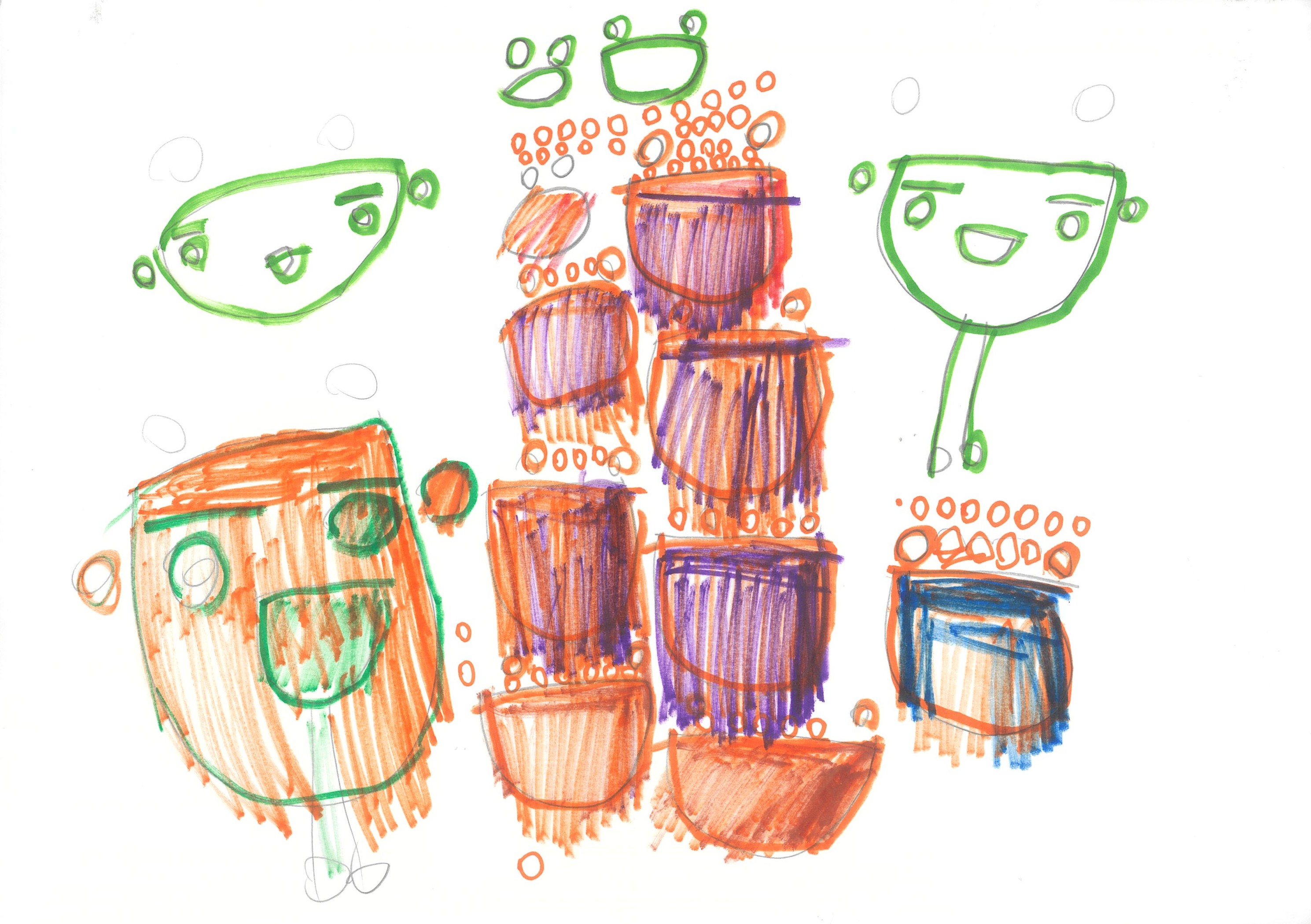 あわ、あわ、いっぱい　乾杯