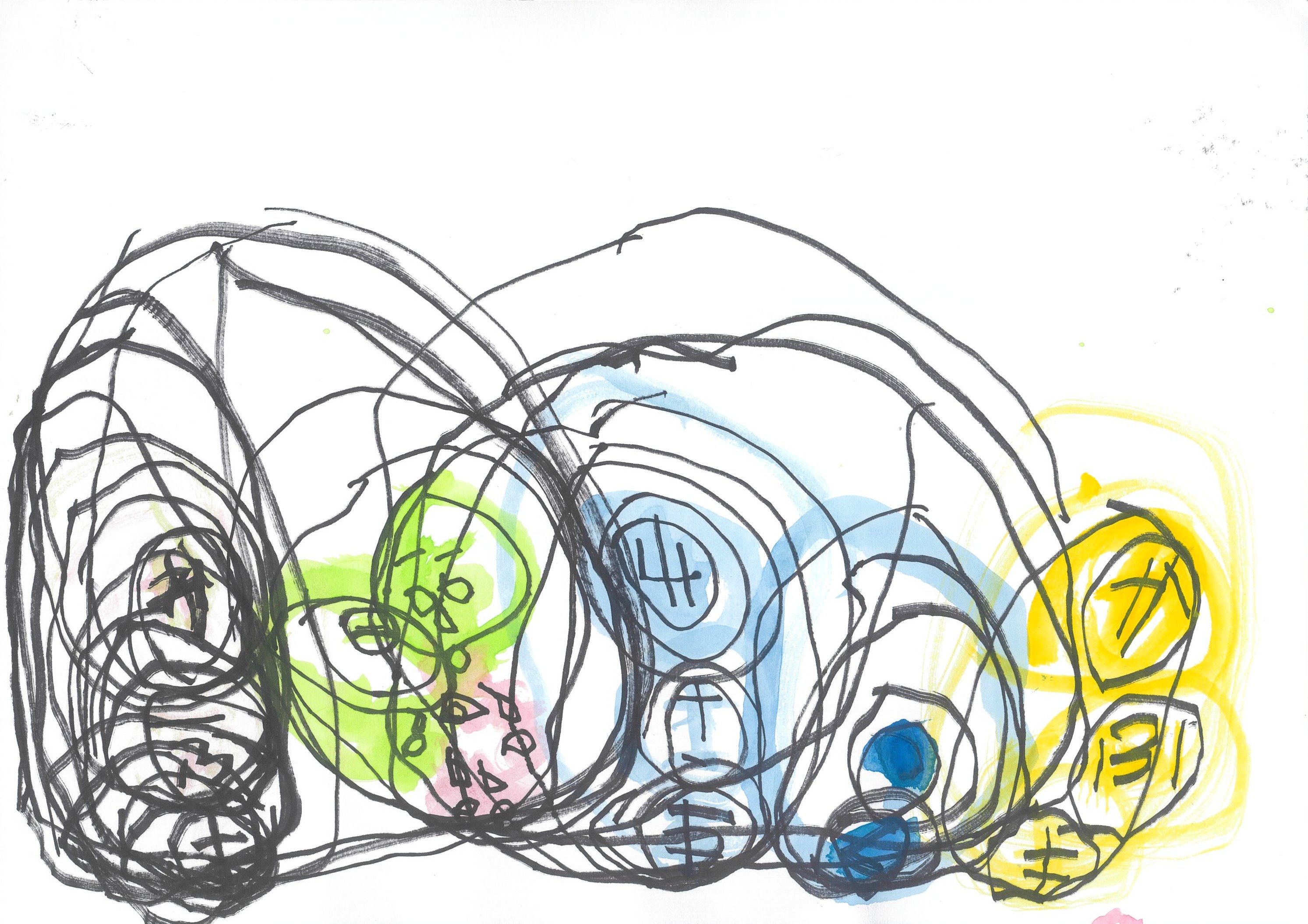 かき氷ブルーハワイ