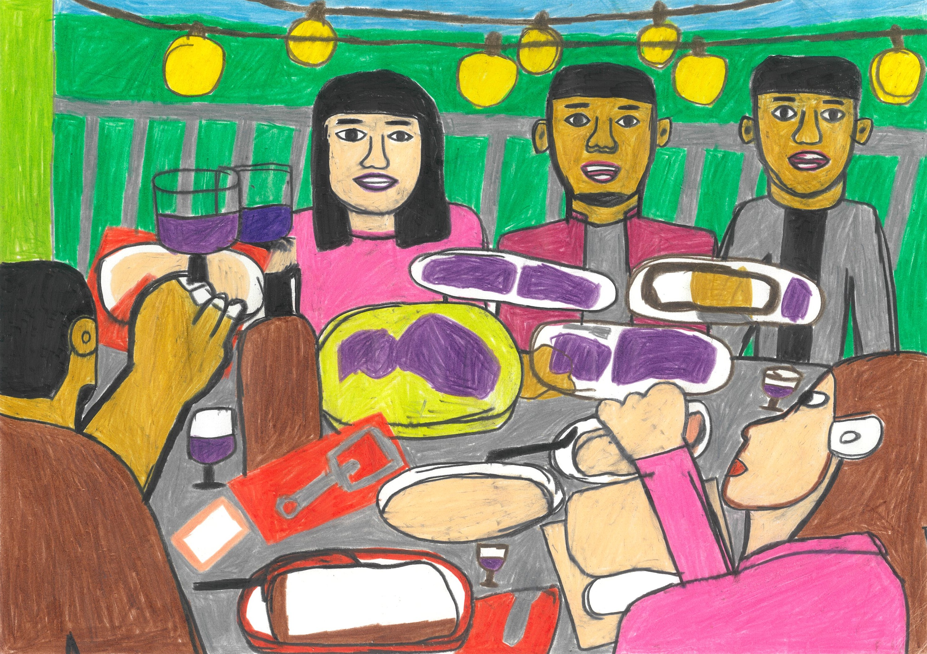 楽しかった外食パーティ！