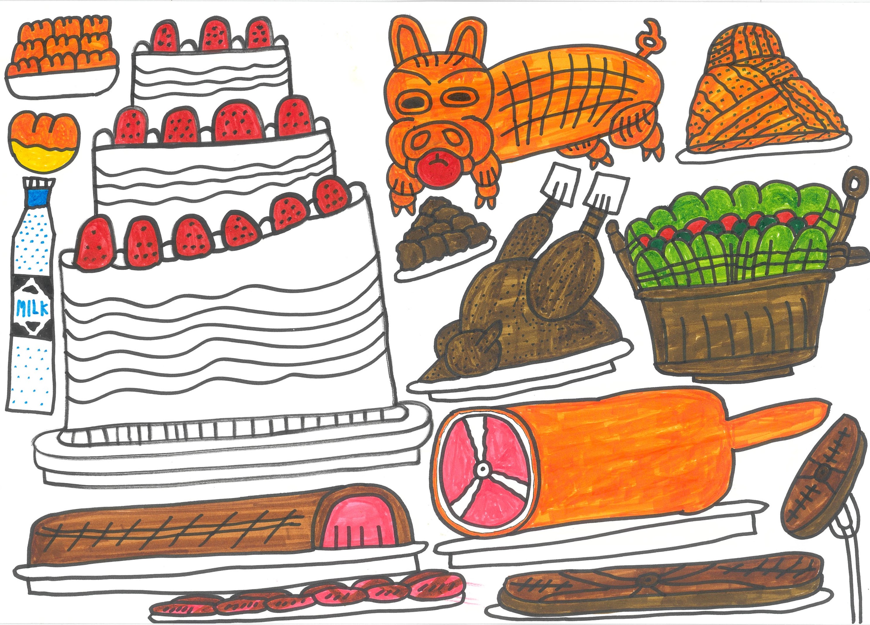 バイキングで食べたいもの