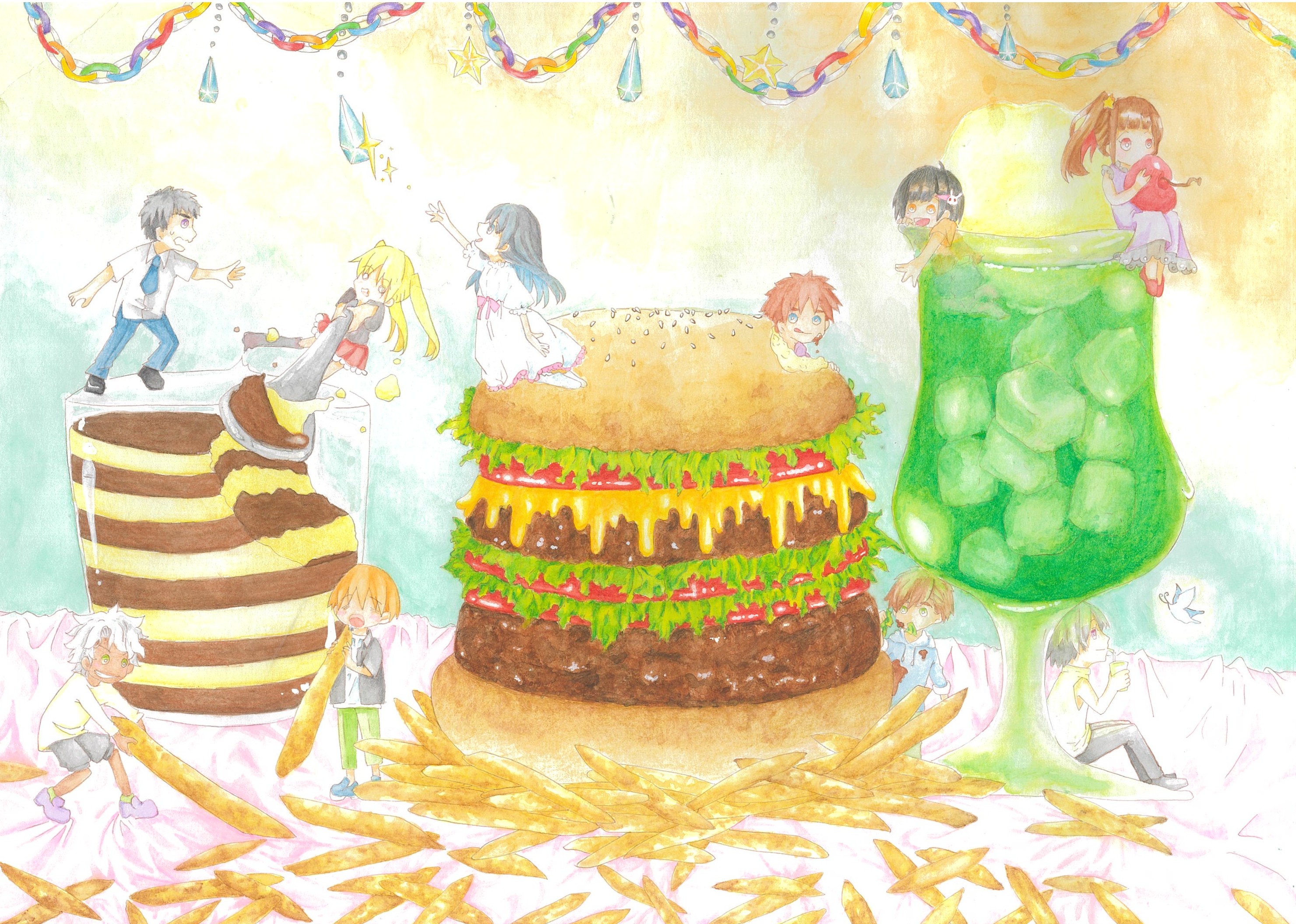 はんばーがーパーティー