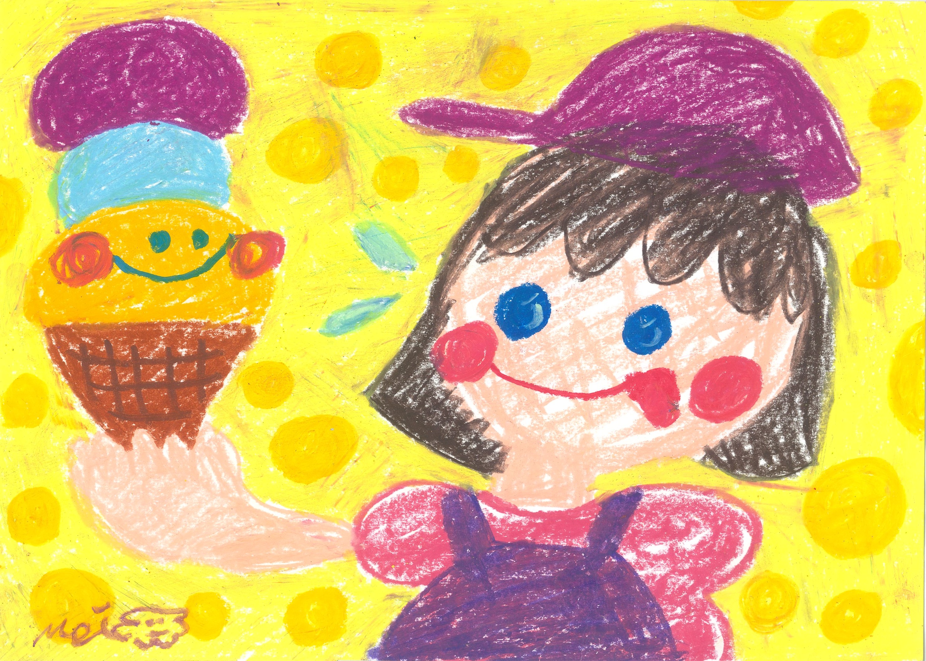 私は一流のアイスクリームやさん！！ 作品画像