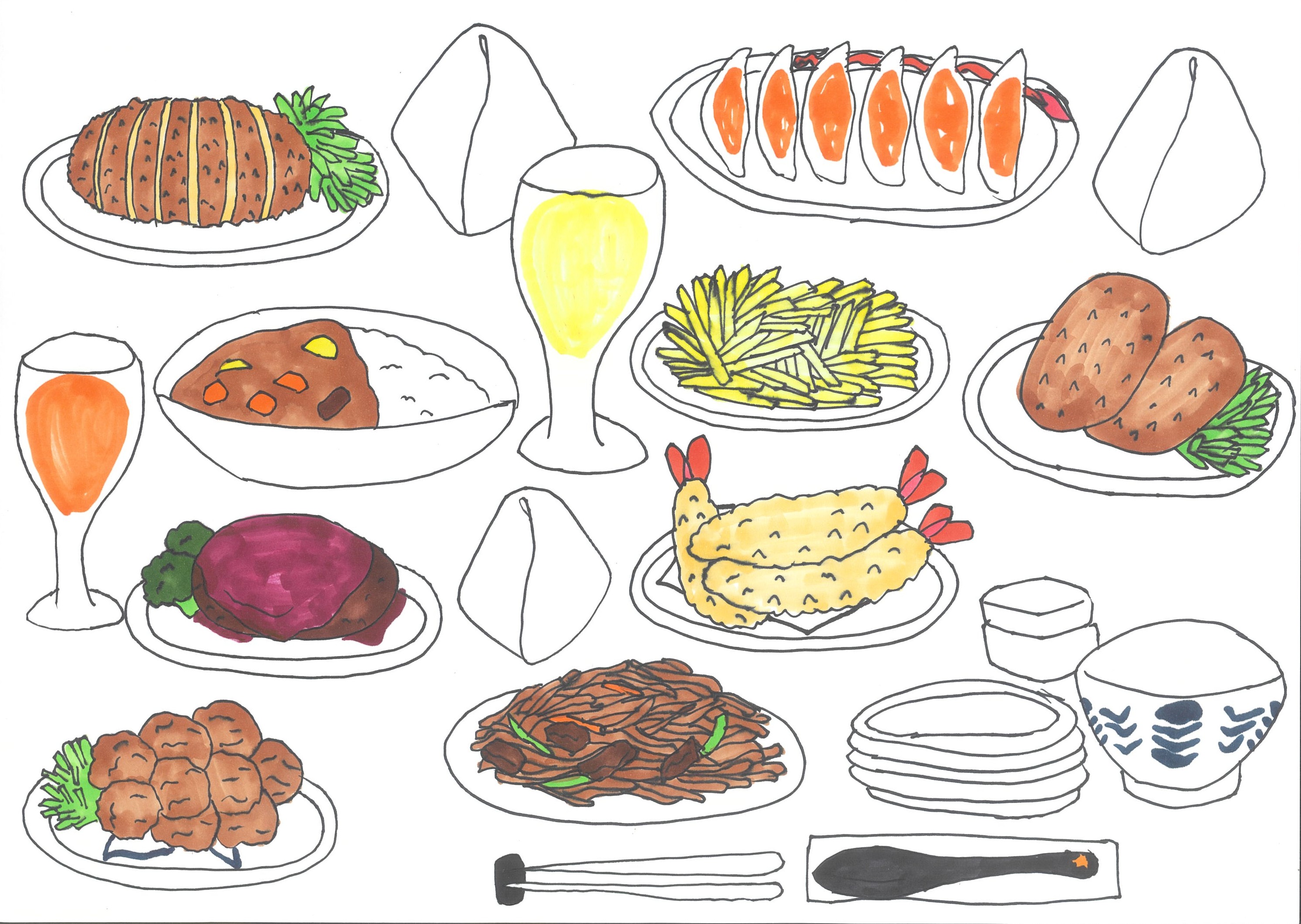 どれから食べようかな