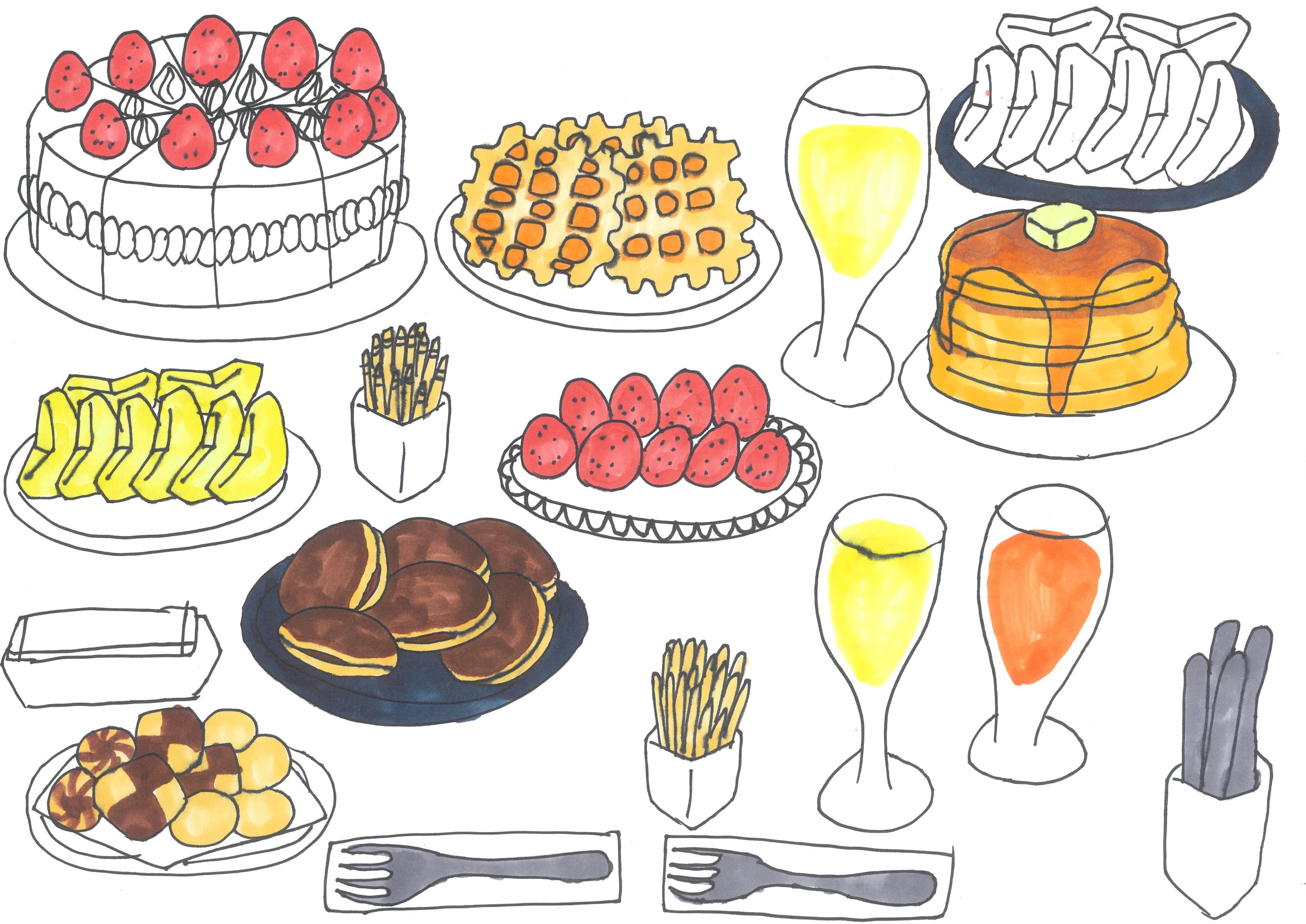 幸せいっぱいデザート♡