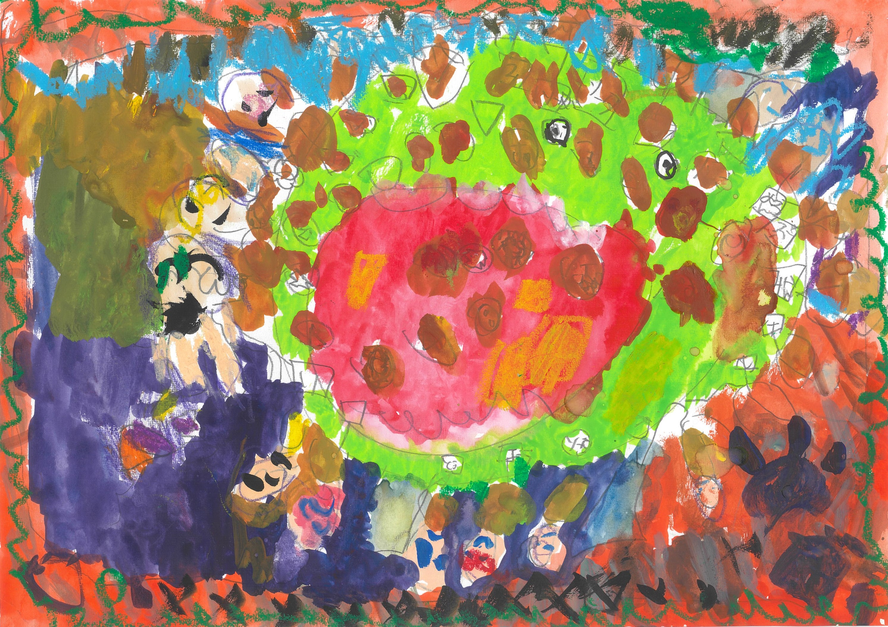 からあげパーティー　～さぁキミも、絵本の中にとびこもう!!!!～