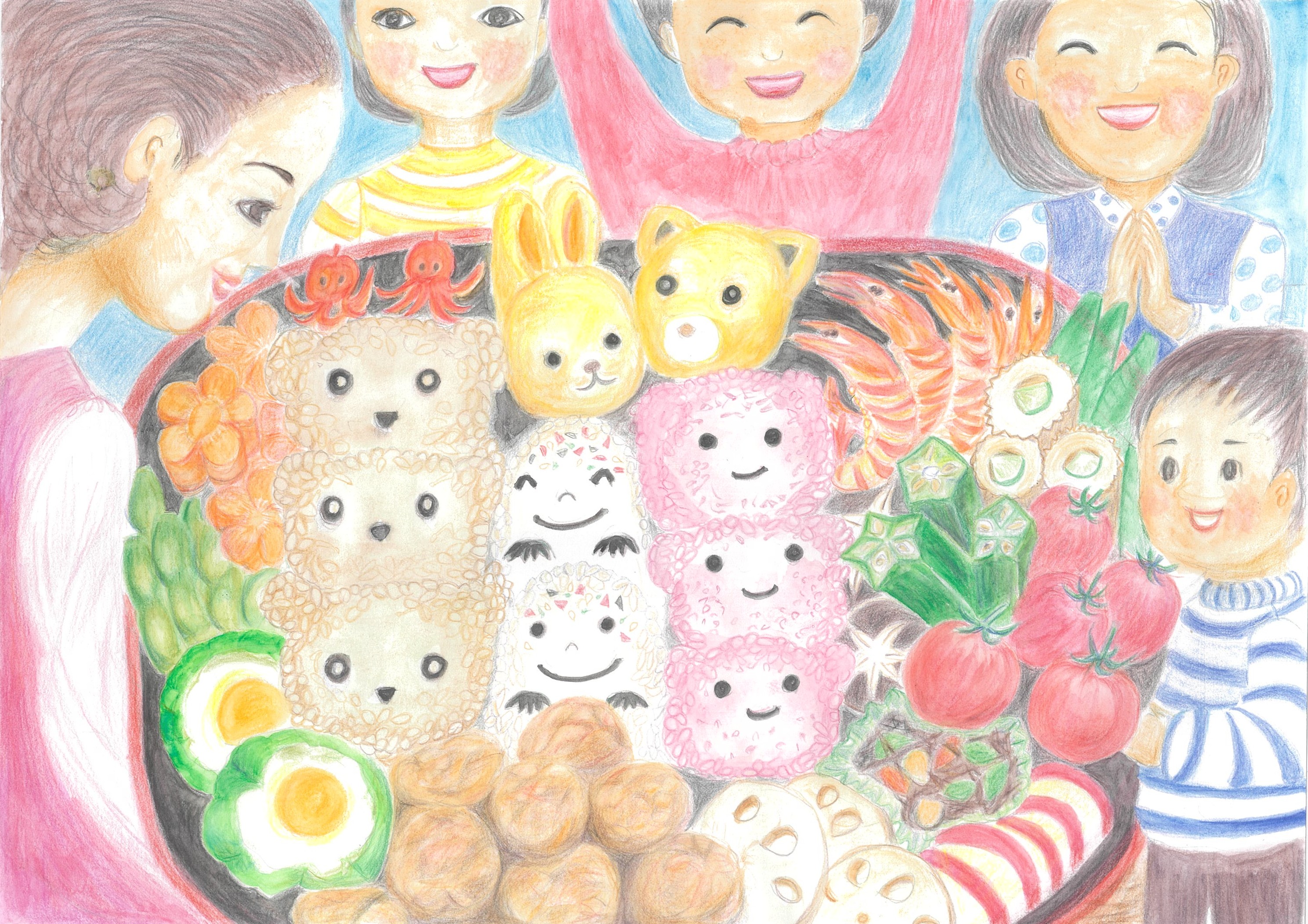 みんな大好き、おにぎりパーティ