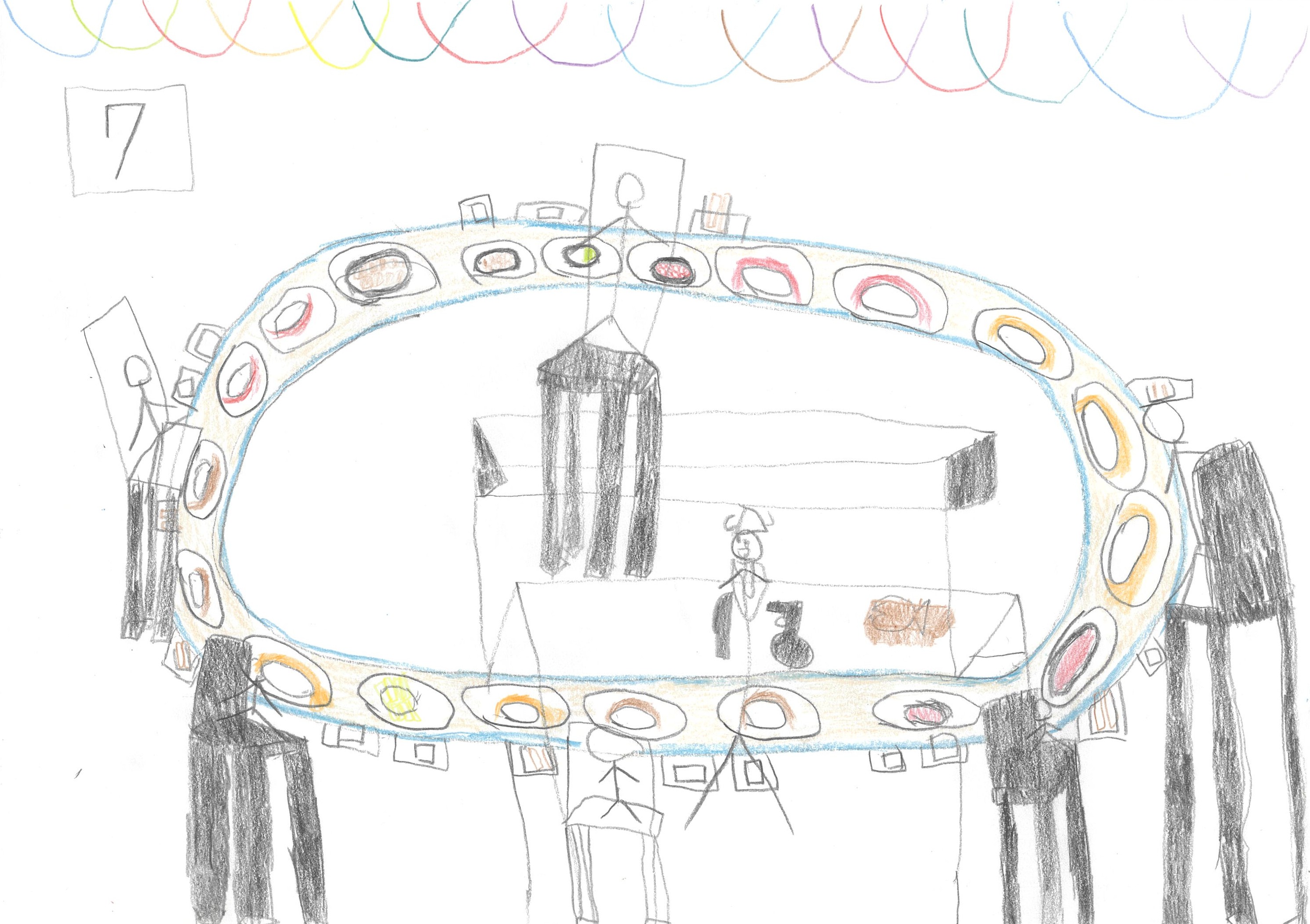 ビンゴパーティ寿司屋