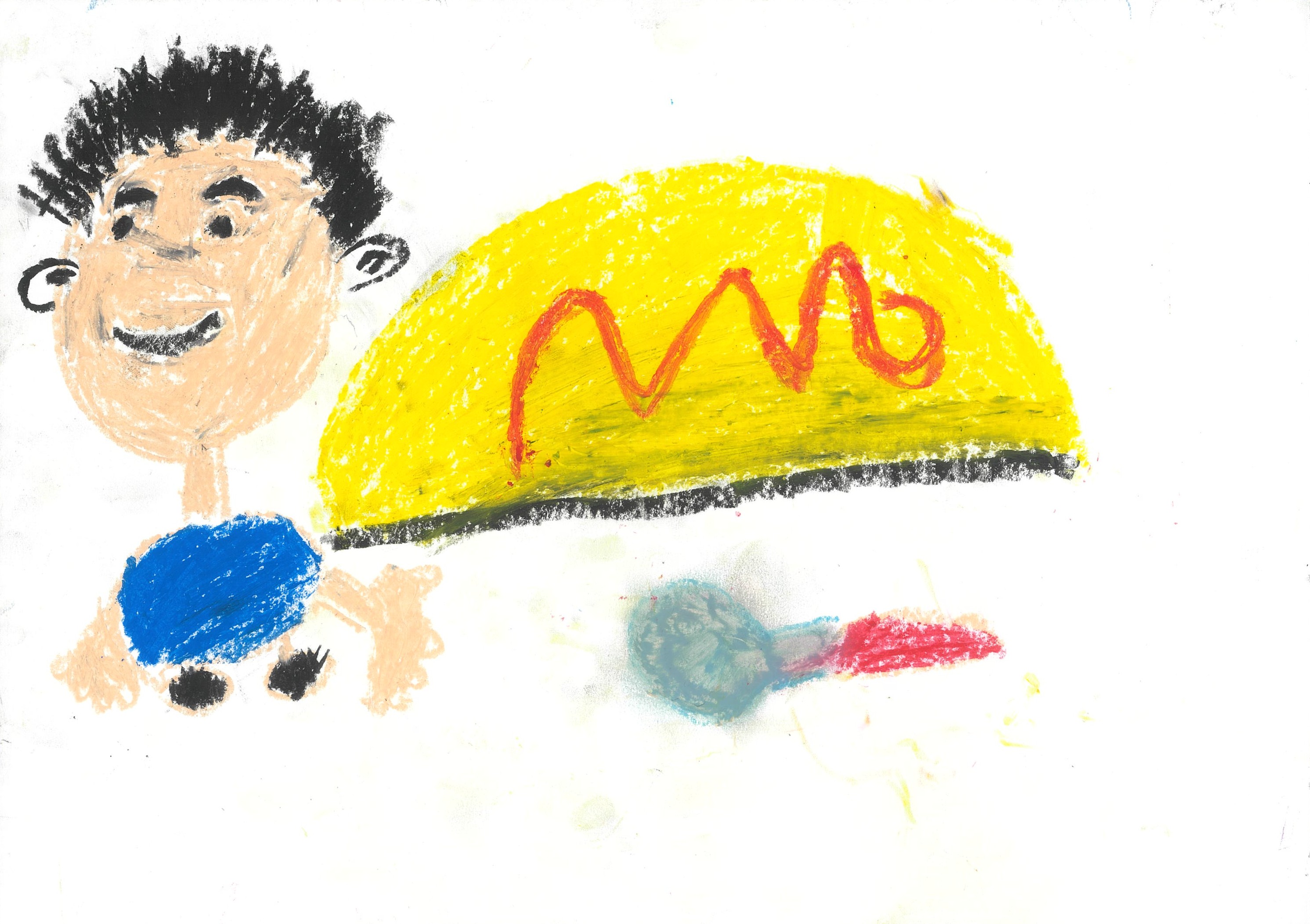 だいすきなオムライスたまごがうまい