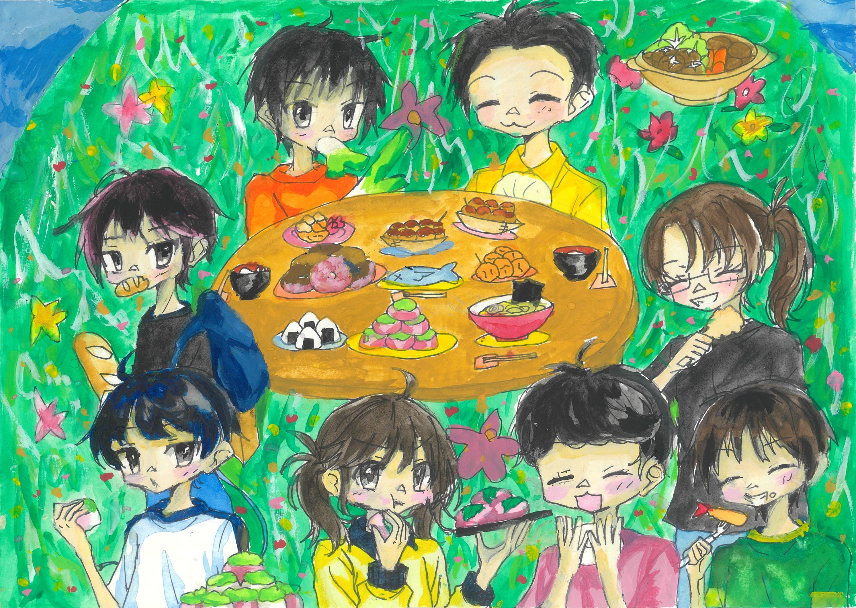 ～みんなでごはんをたべよう～「ハッピー島」