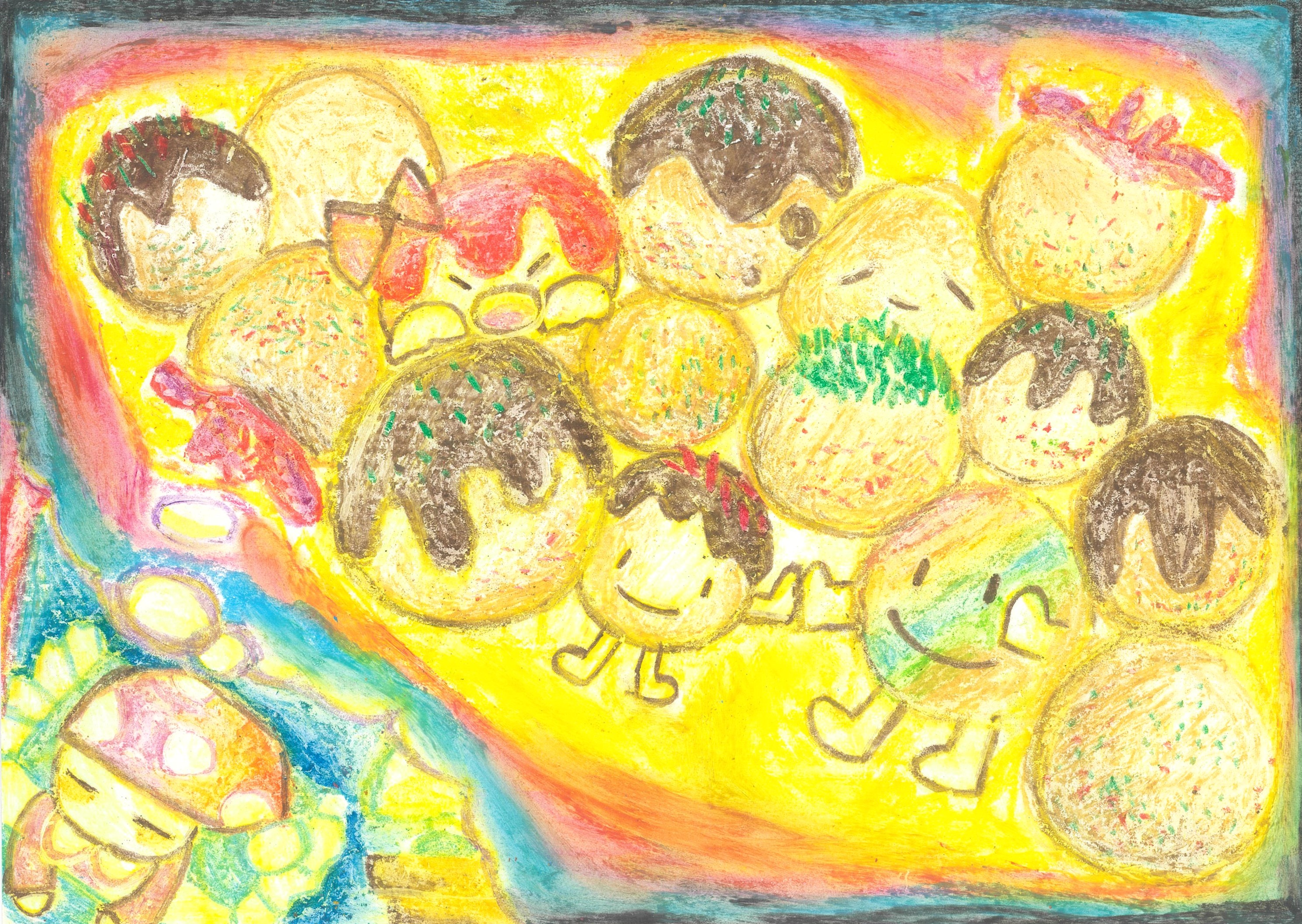 みんなで仲よく！　ドリームたこやきパーティー！