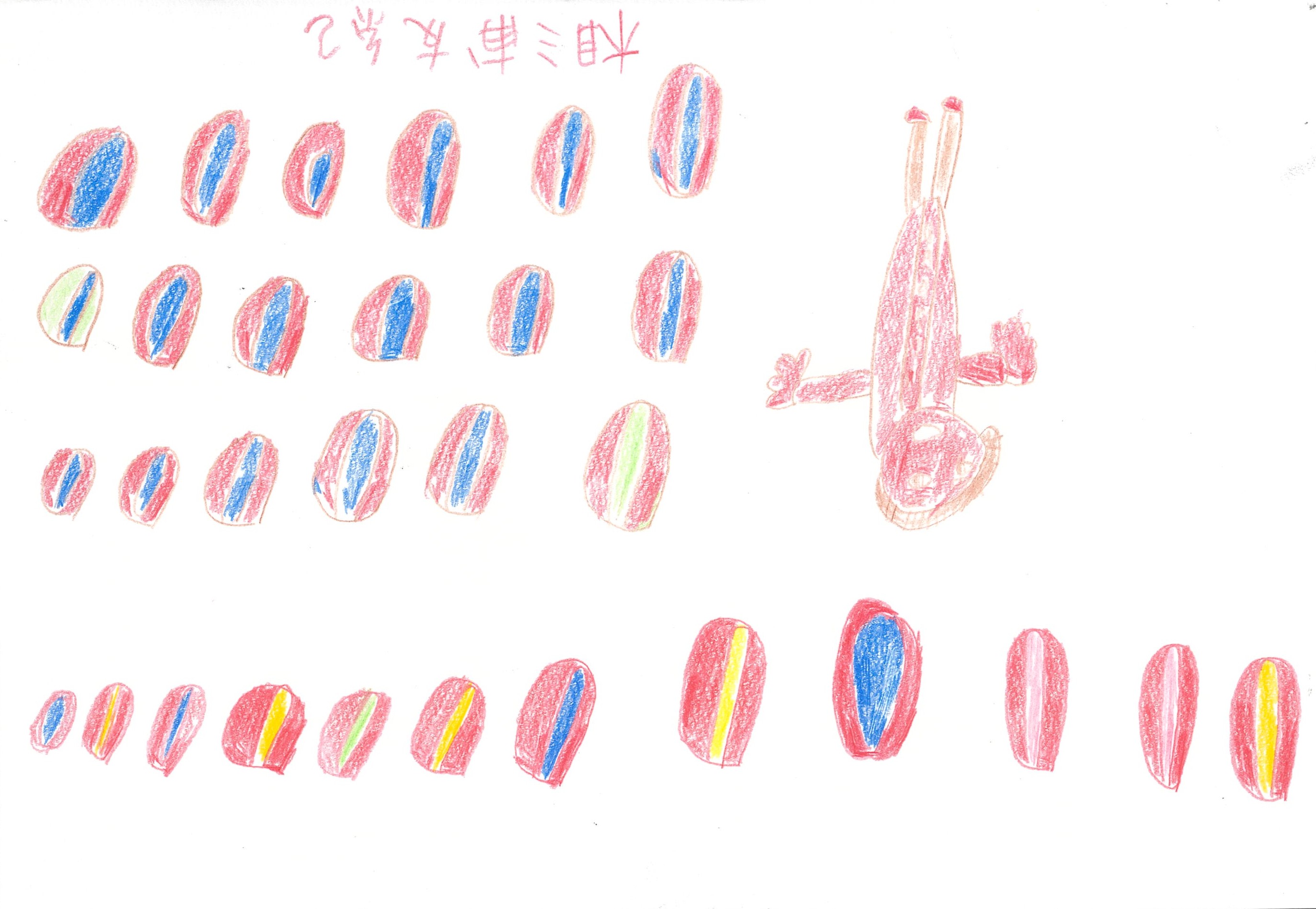 大好きな唐揚げに囲まれて