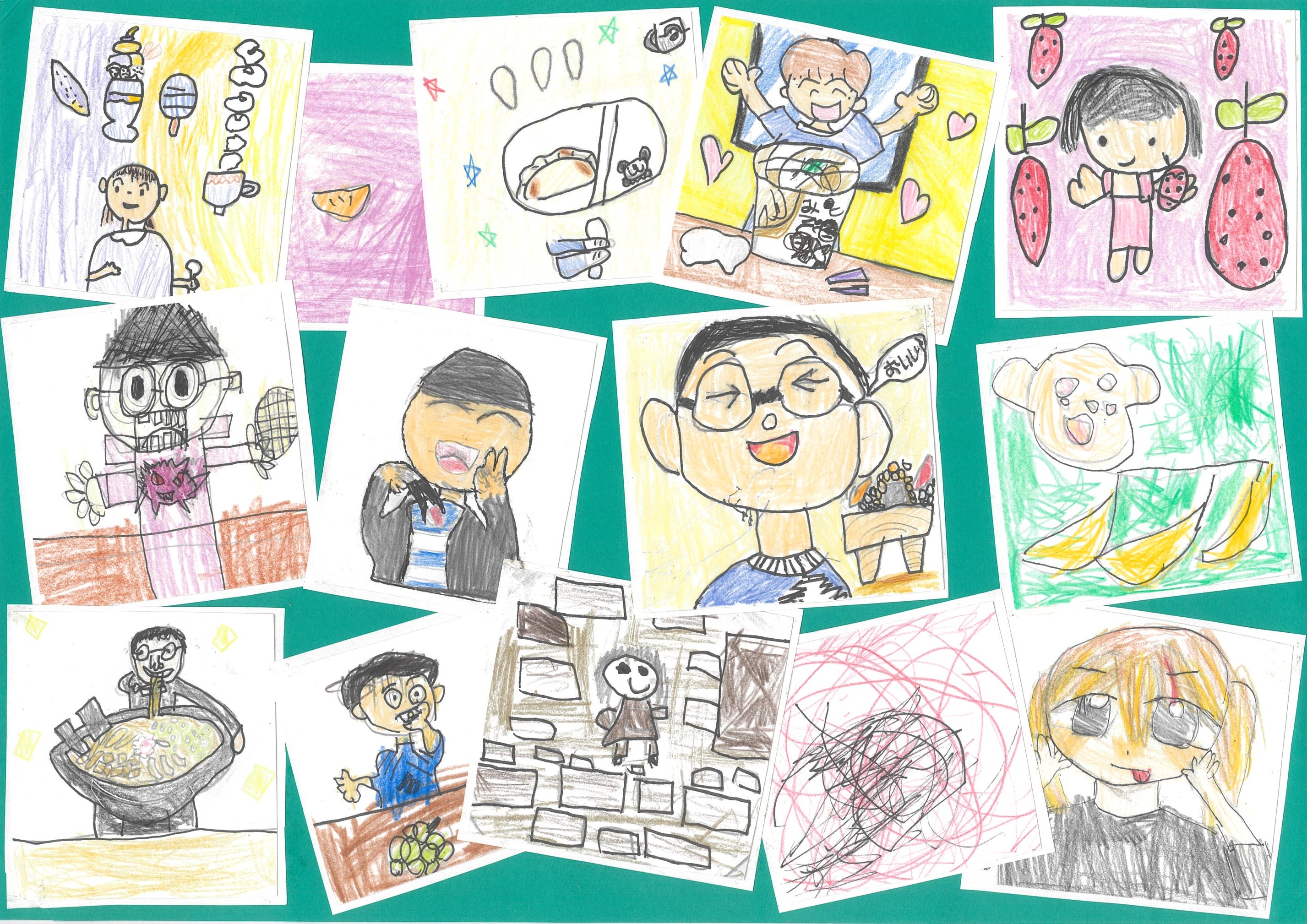 おいしいものを食べておなかいっぱい！！