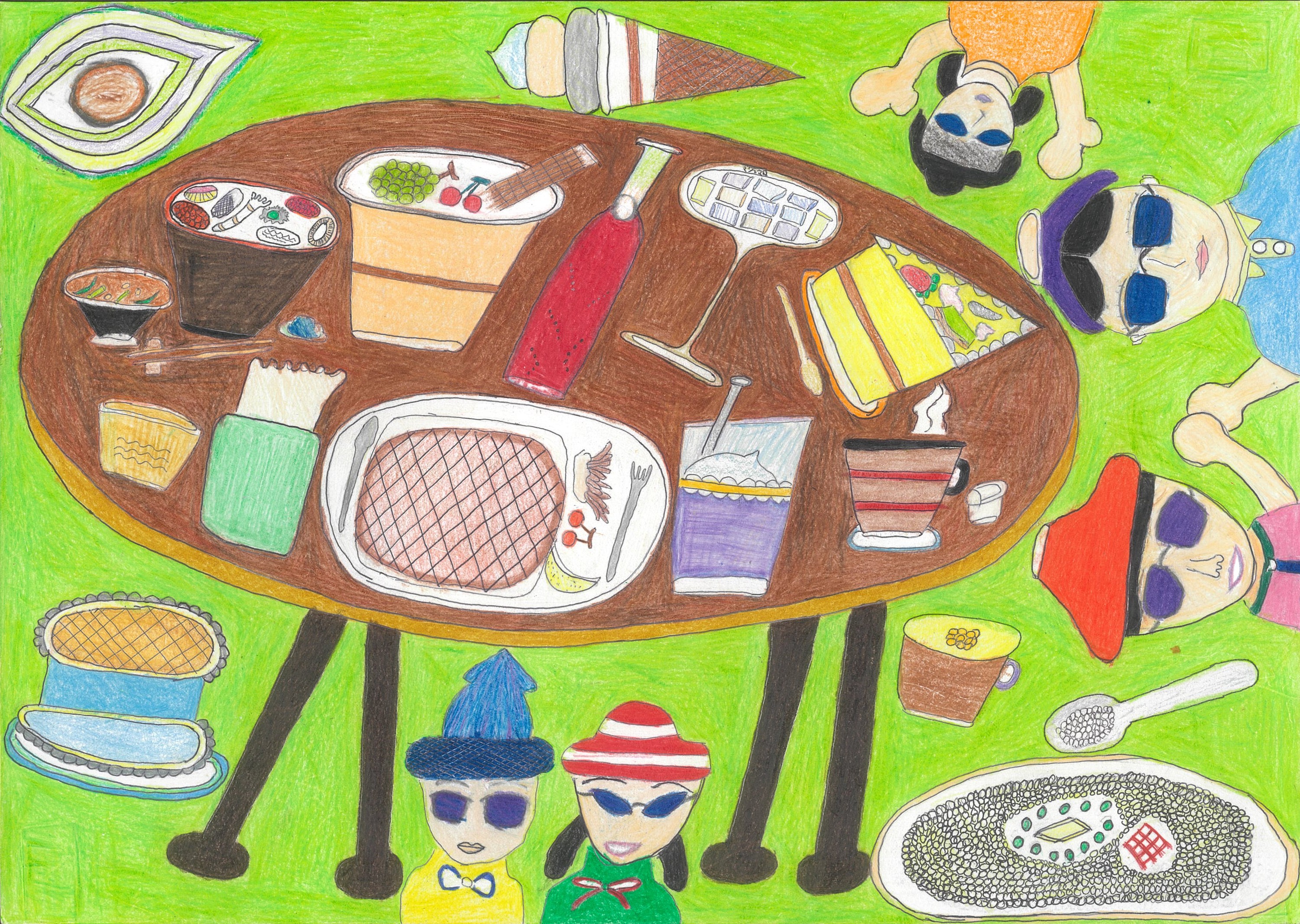 真夏のバイキング