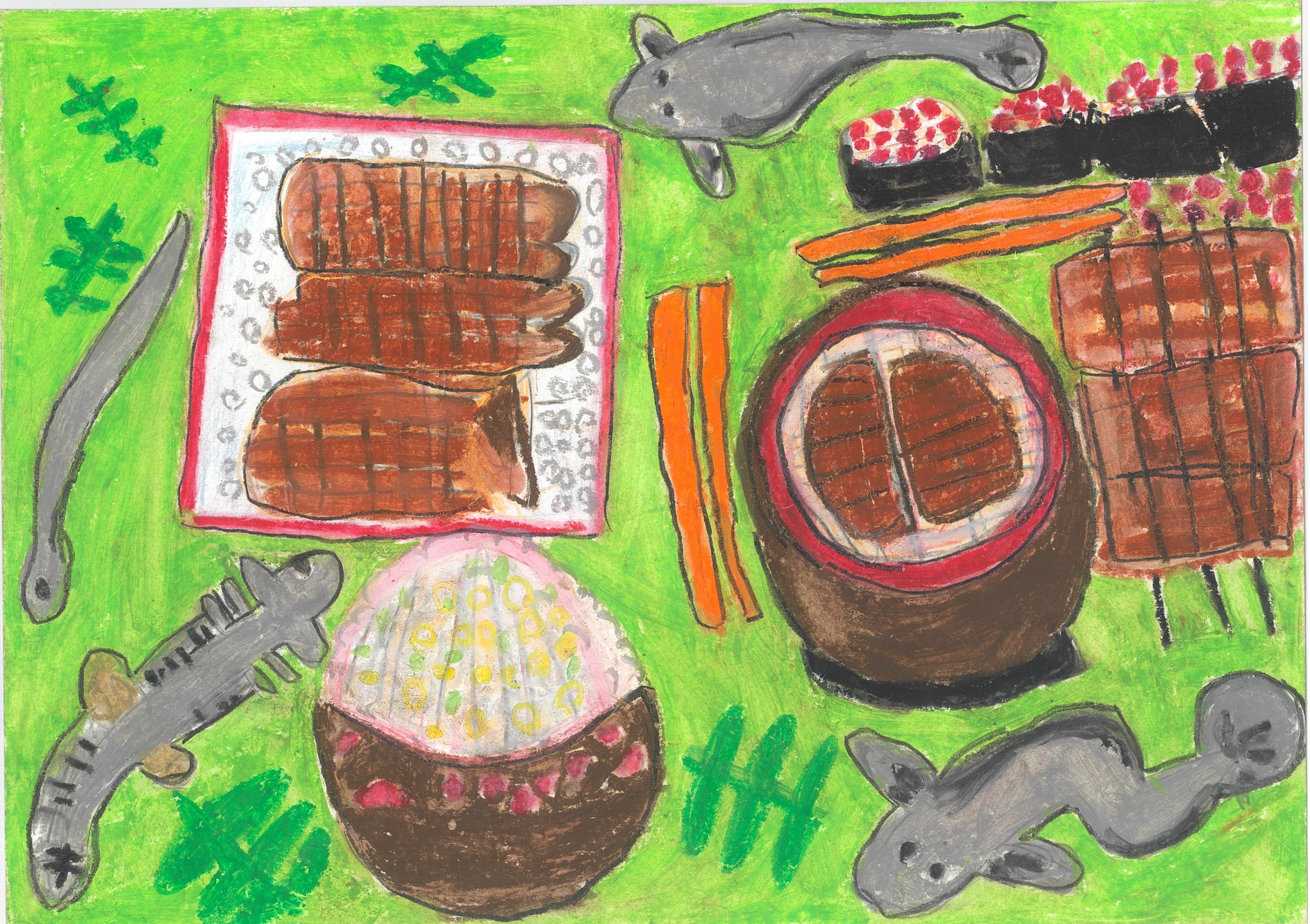 ウナギのパーティン