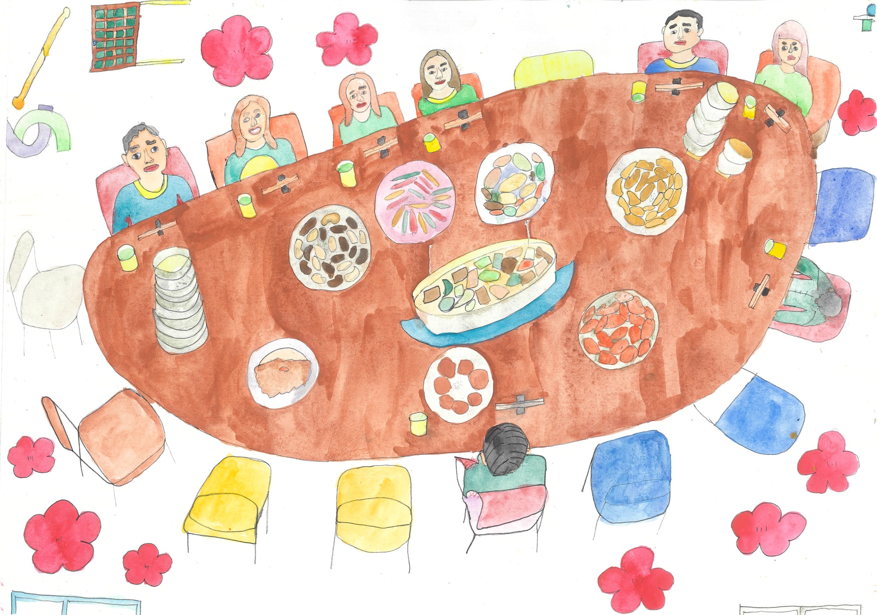 しゃぶしゃぶと中華のバイキング料理