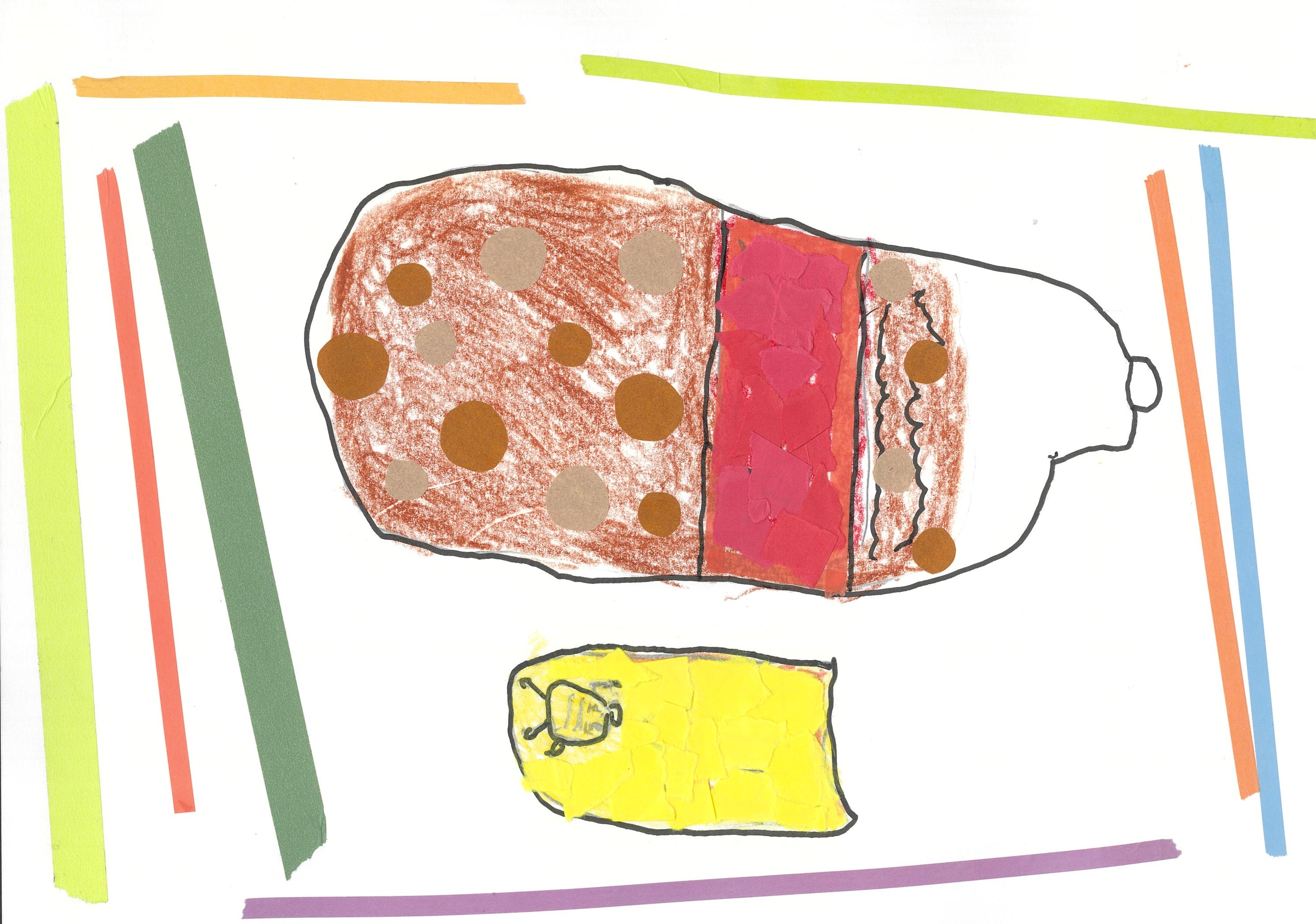 コーラとポテトチップス