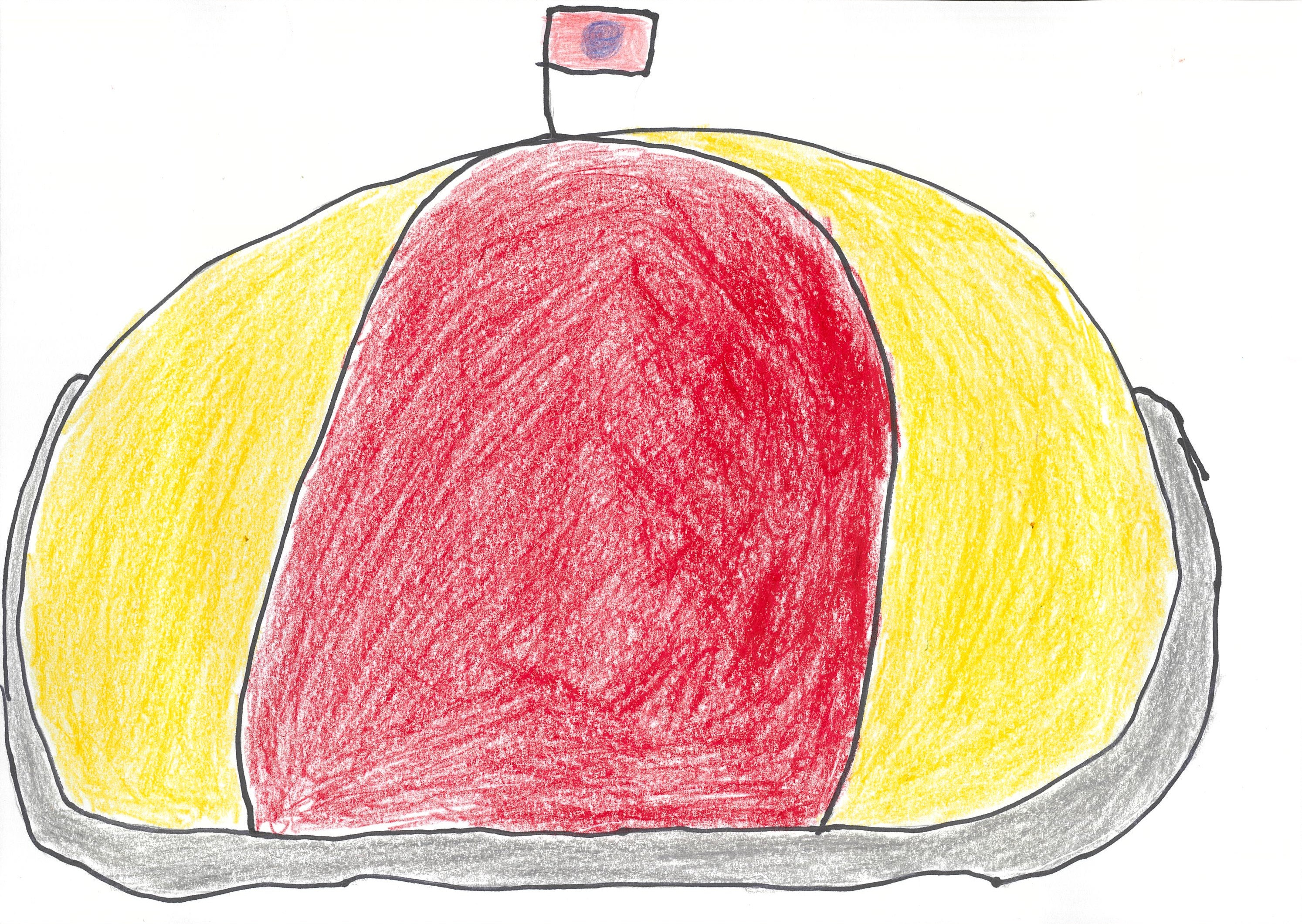 はみでるよ！オムライス！