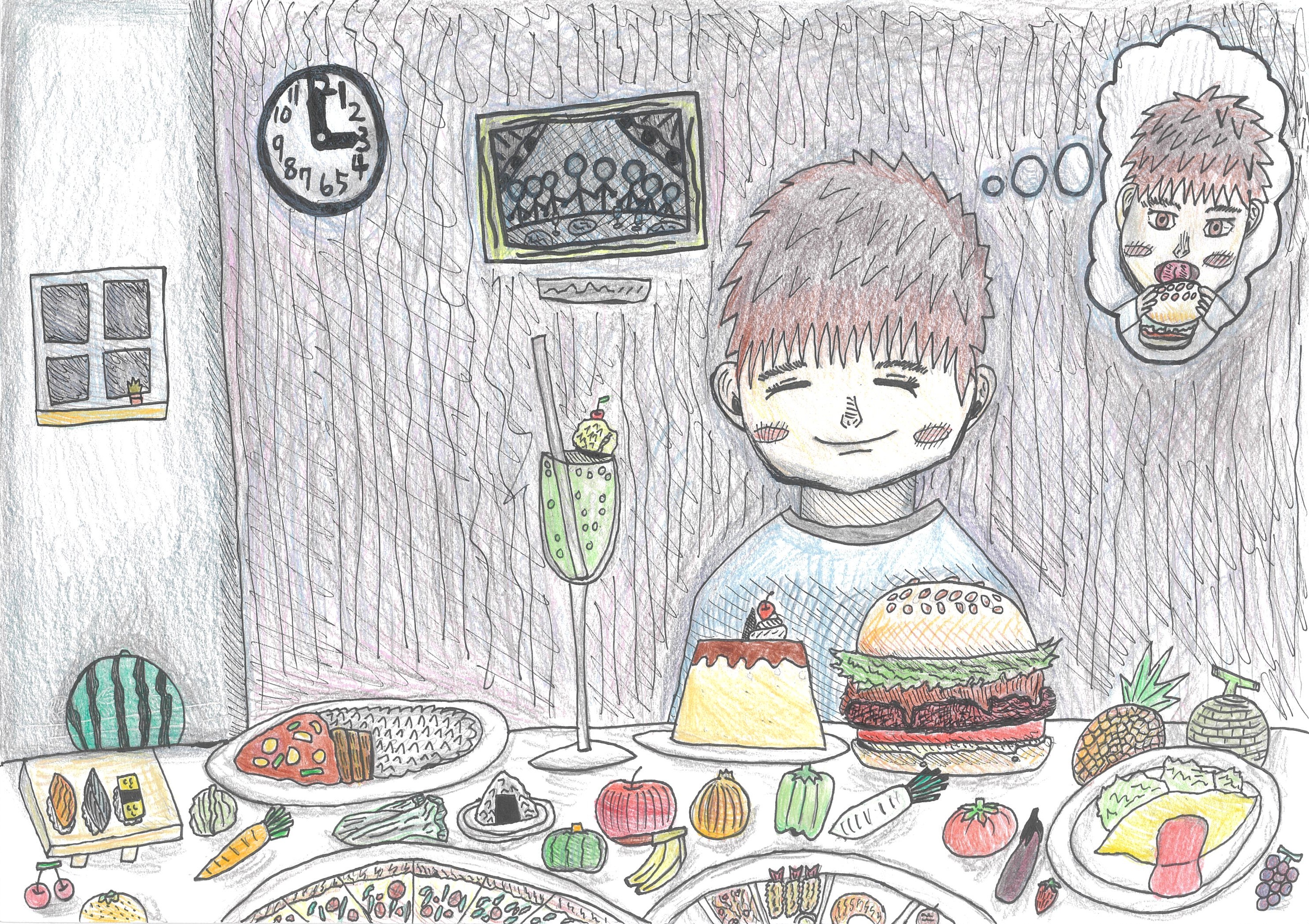 ぼくの食べ物パーティ