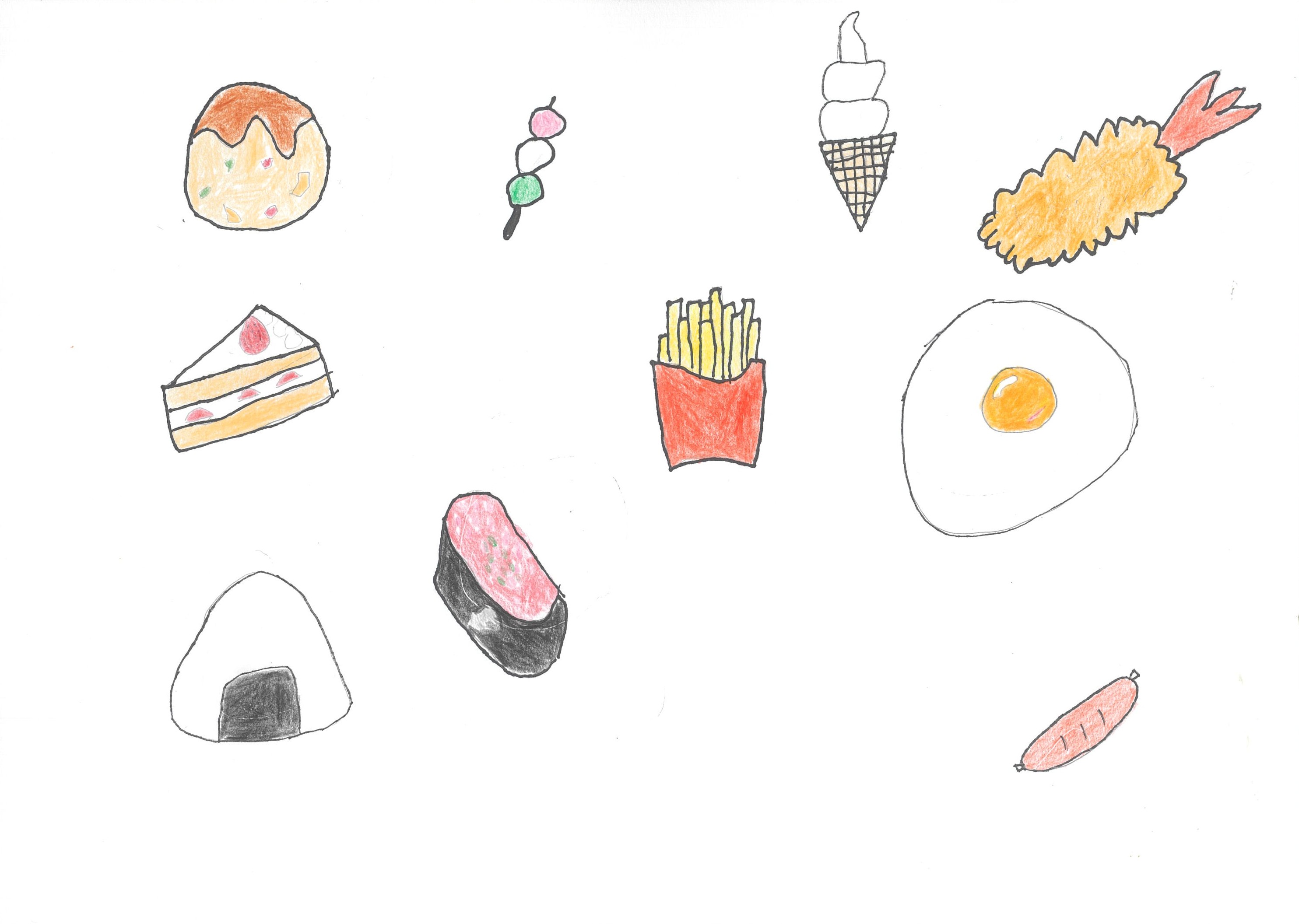 食べものいっぱい！