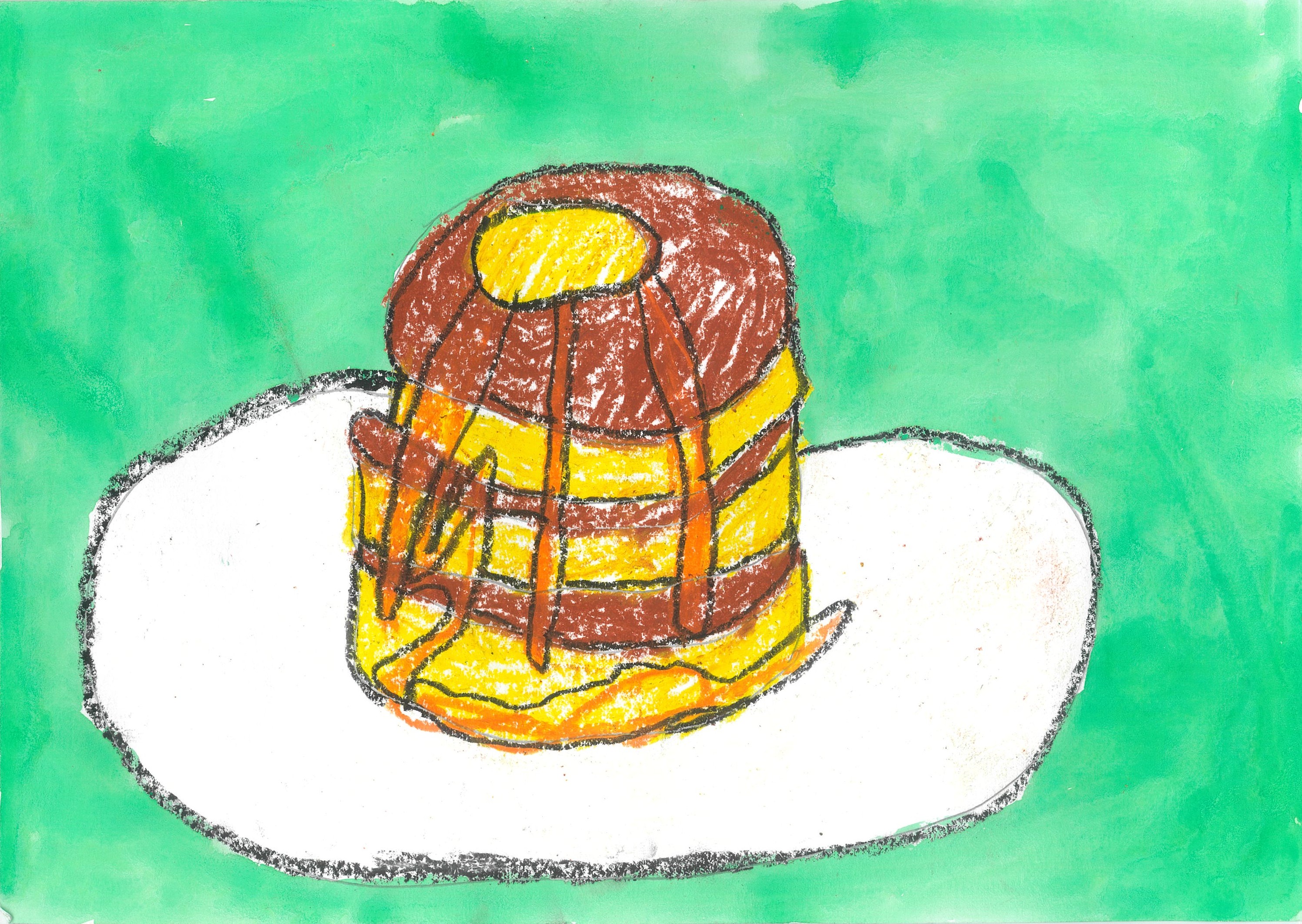 ふわふわのホットケーキ