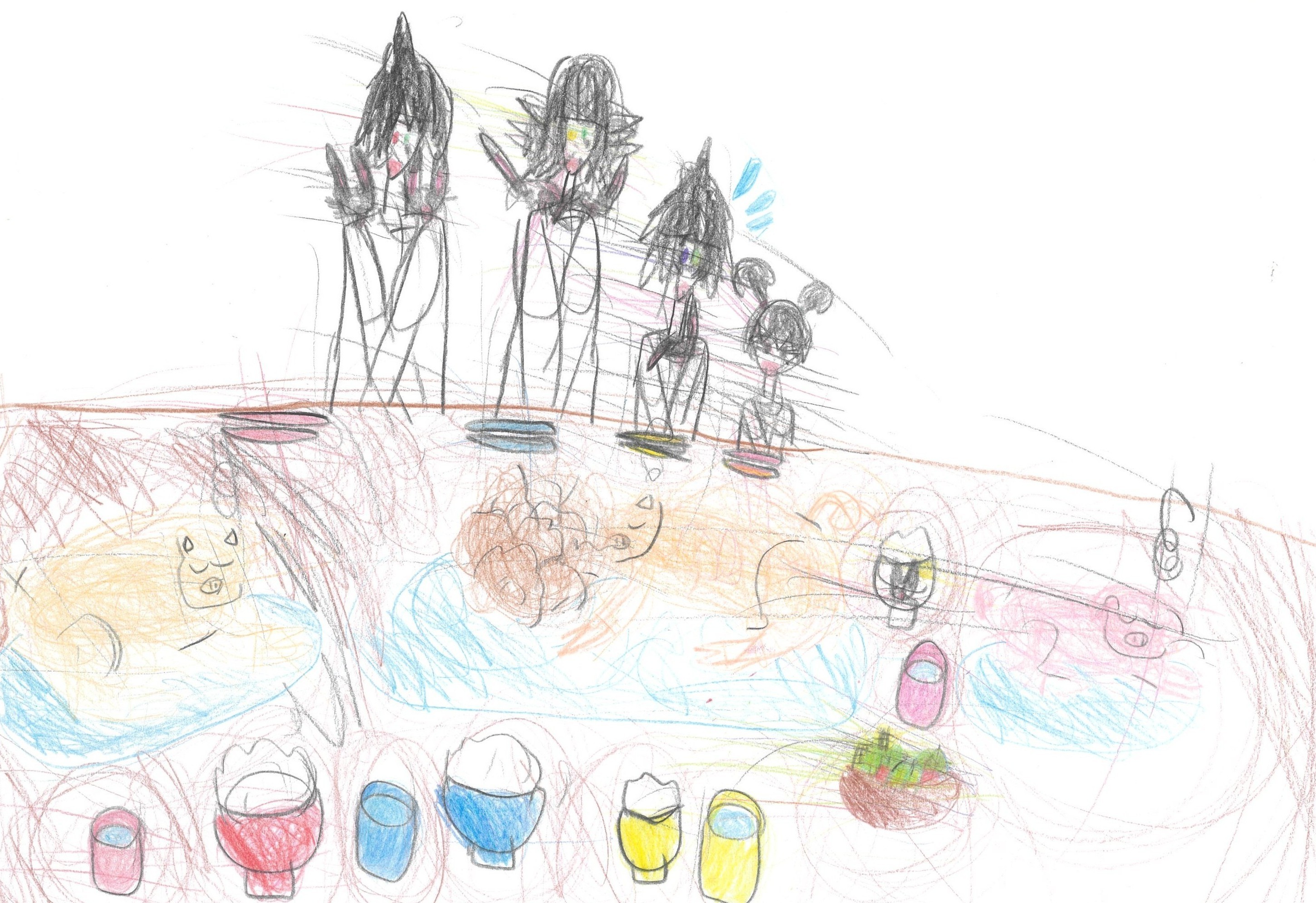 大好きな人と"豚の丸焼き"パーティー