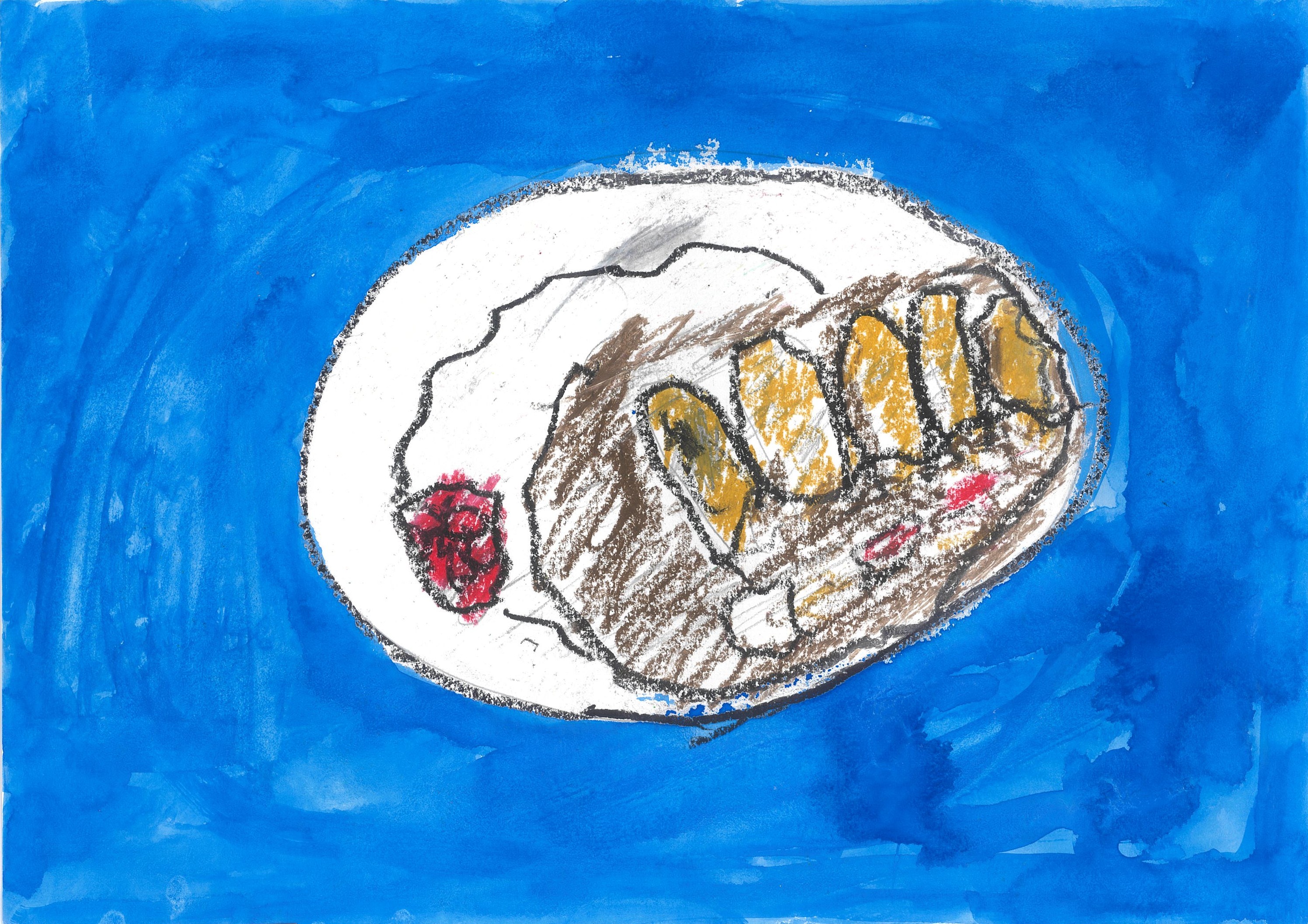 大好きなカレー、カツカレー