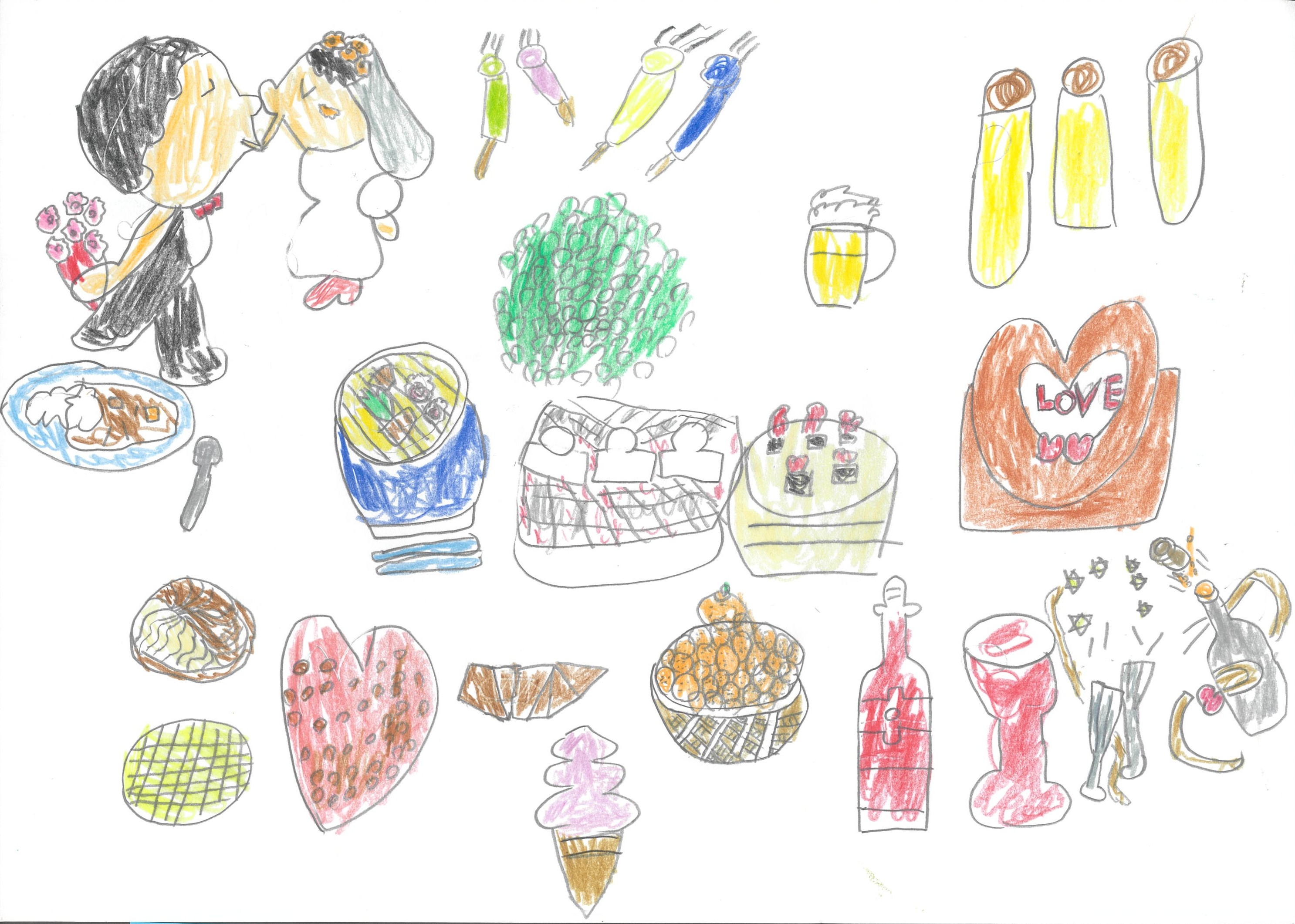 結婚パーティー