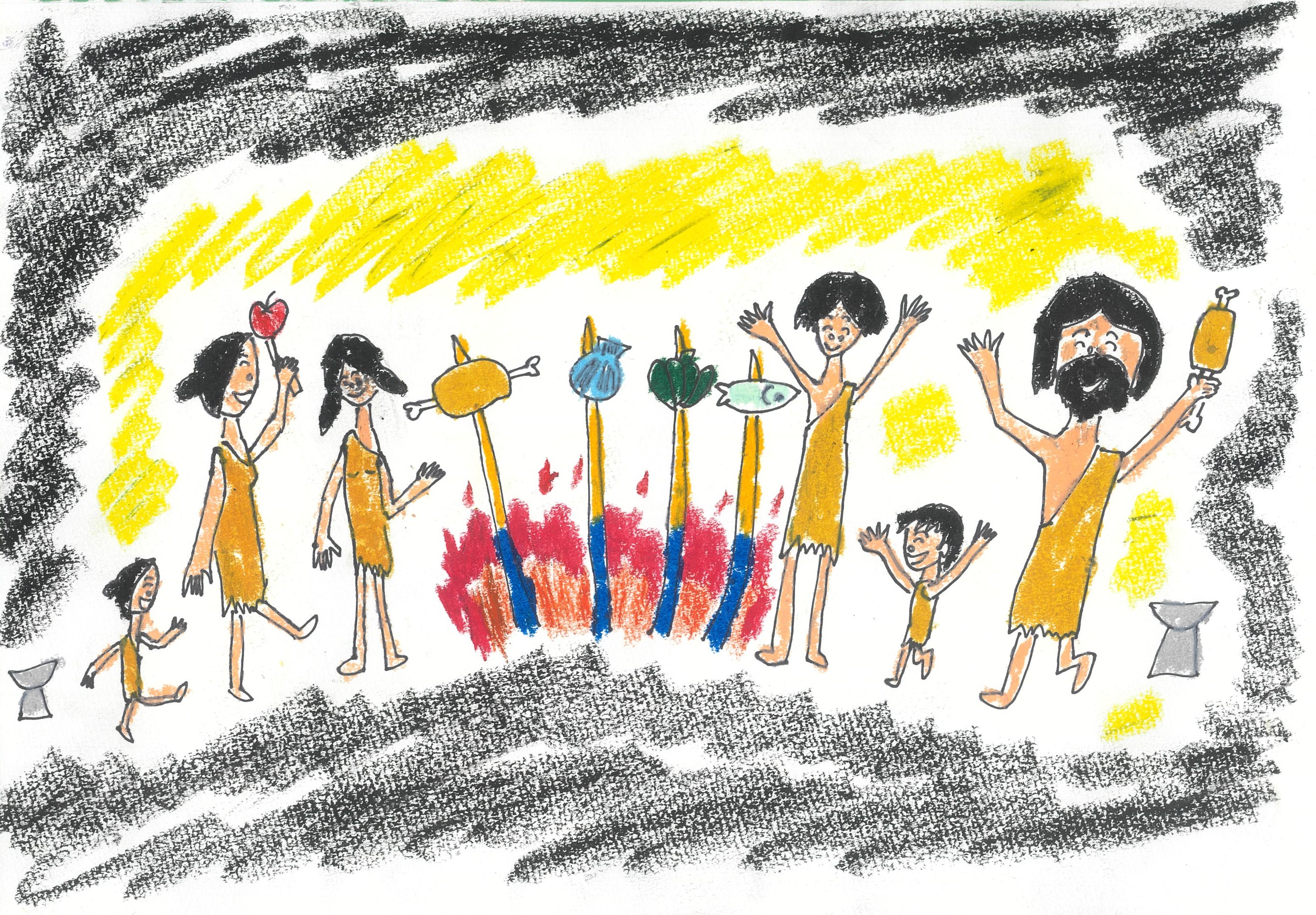 原始人のパーティー